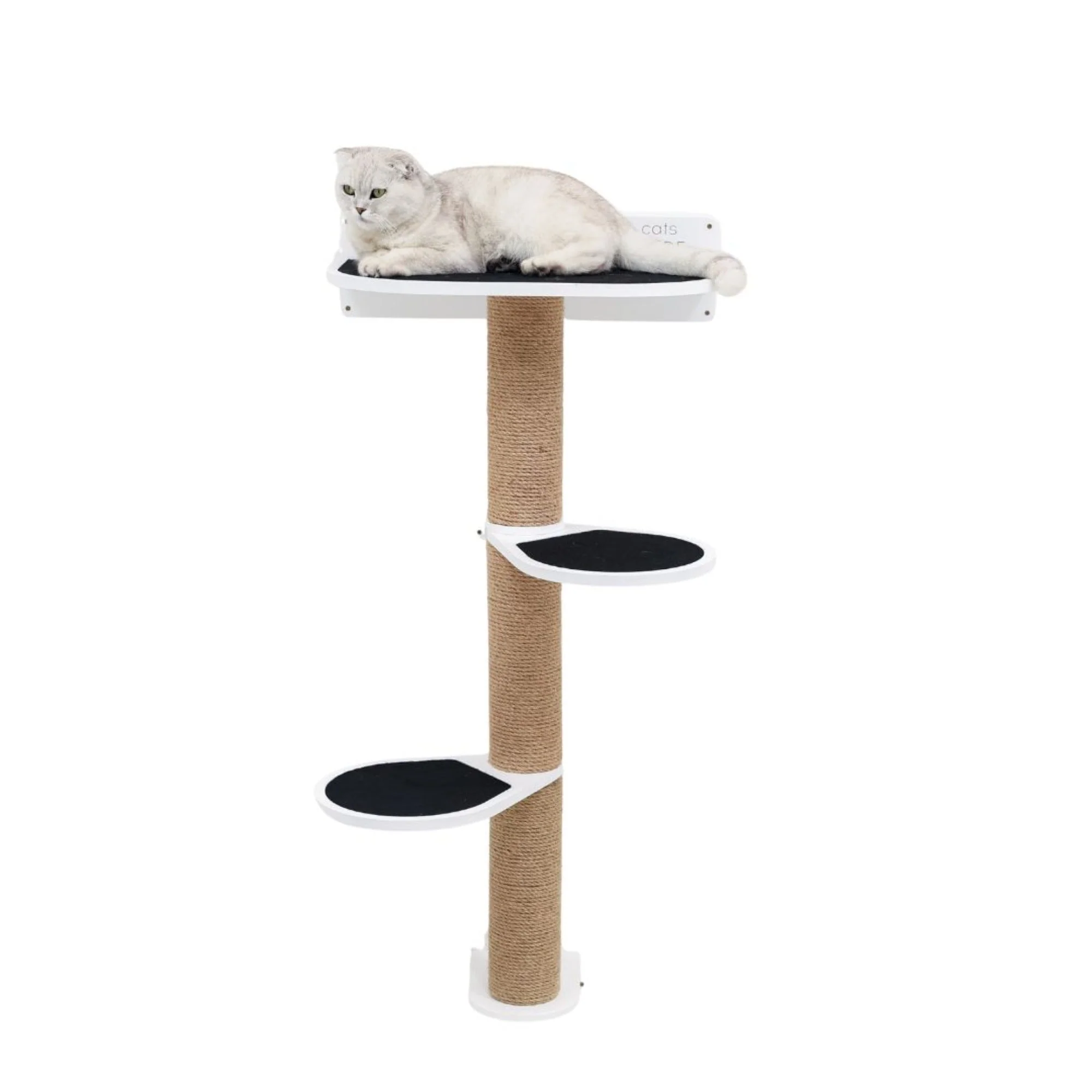 Medium Cat Tree – White - Image 3