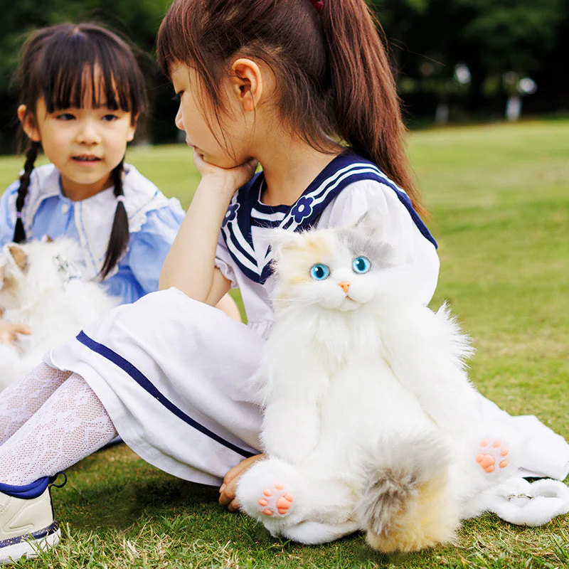 Mini Tuxedo Cat Backpack – Plush Cat Bag for Girls Gift Idea - Image 7