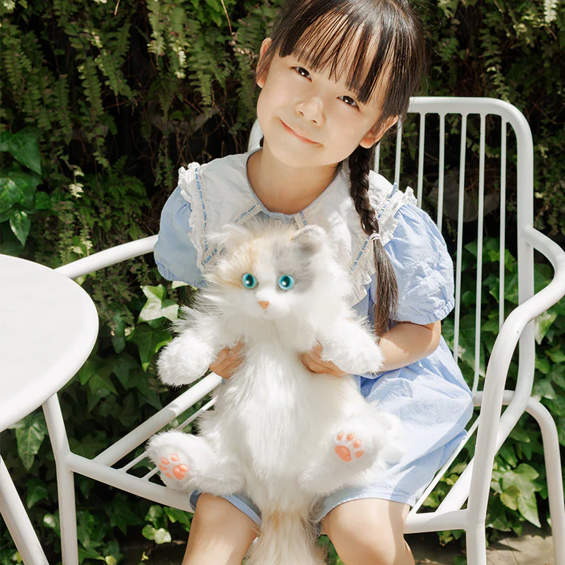 Mini Tuxedo Cat Backpack – Plush Cat Bag for Girls Gift Idea - Image 9