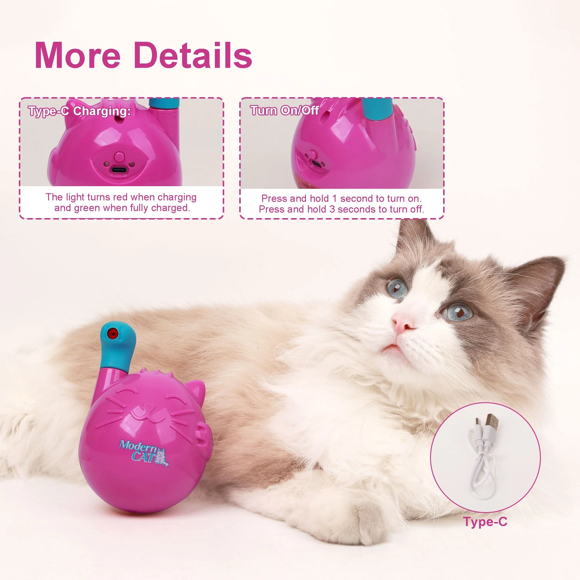 Modern Cat - Cat Wobble Laser Toy - Image 3