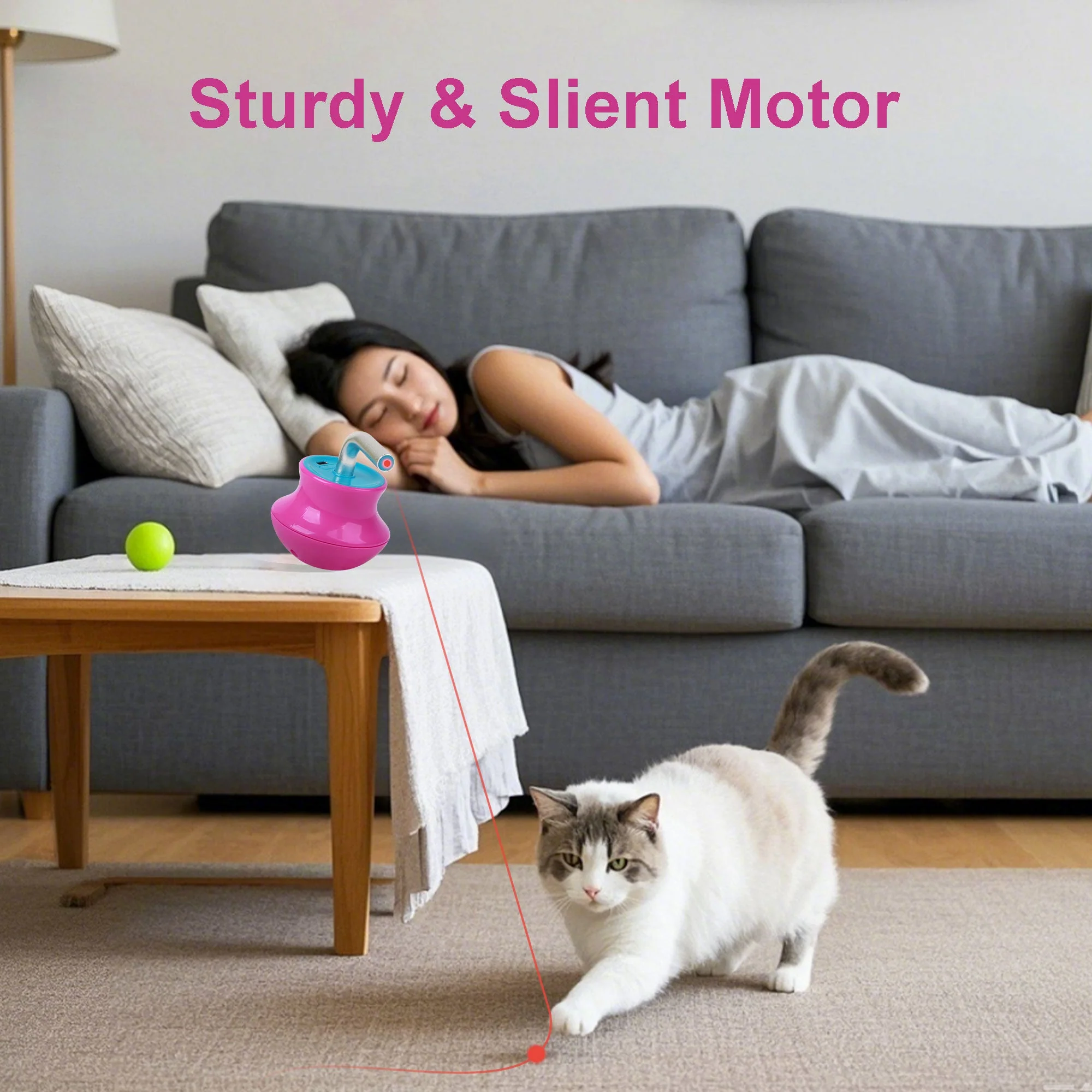 Modern Cat - Laser Gyro Cat Toy - Image 5