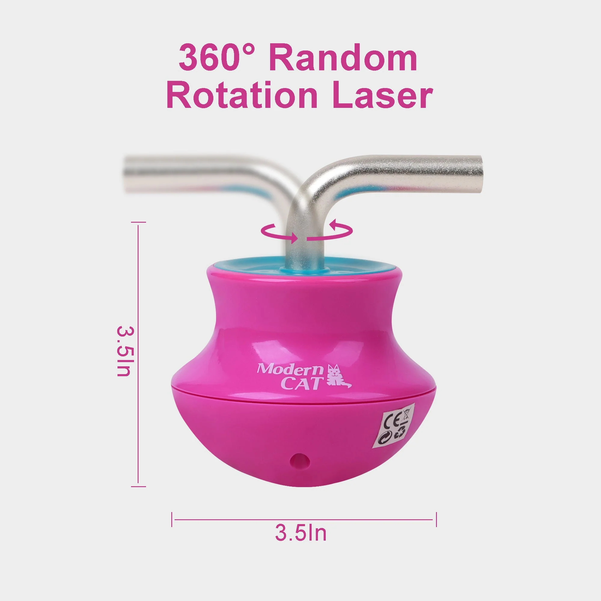 Modern Cat - Laser Gyro Cat Toy - Image 8