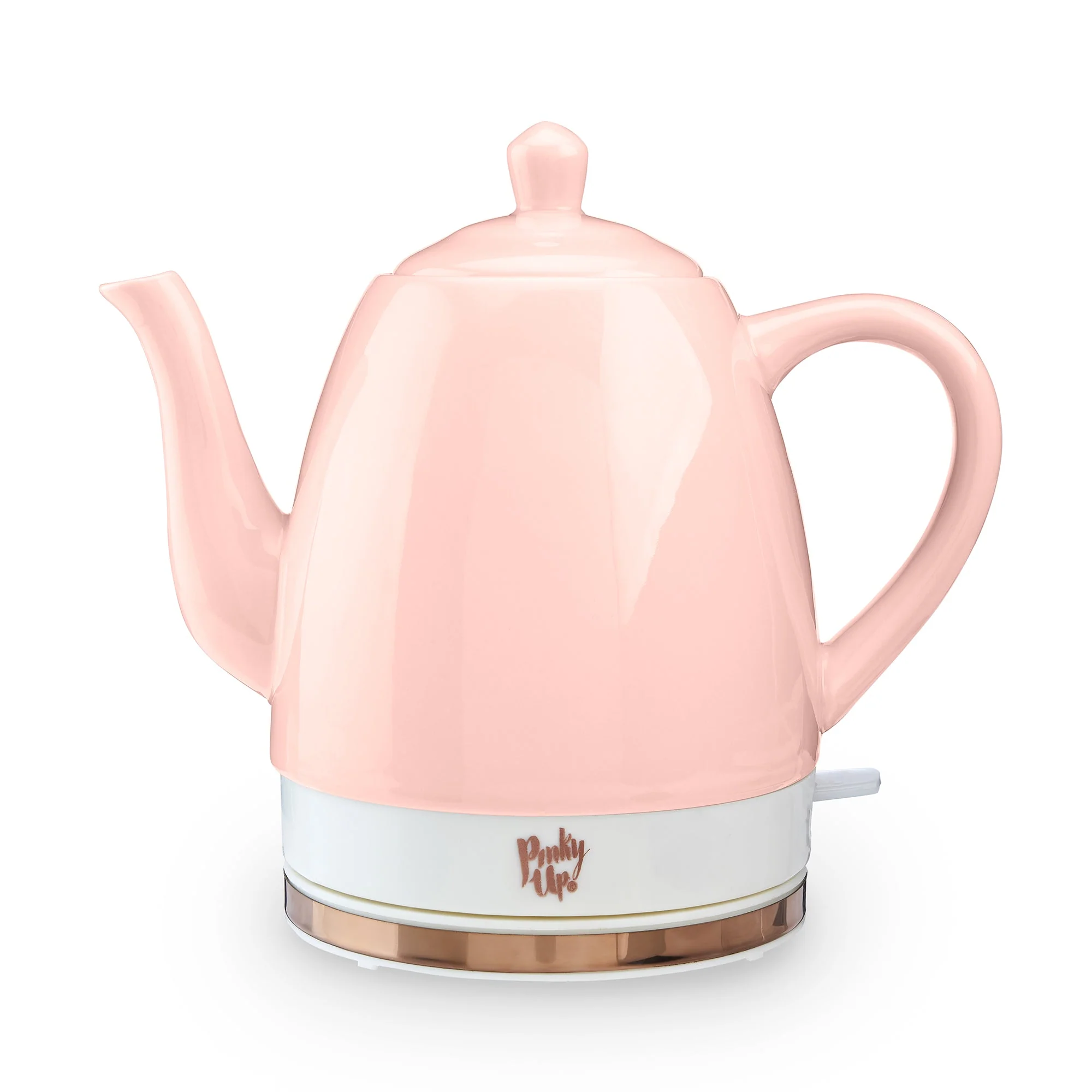 Noelle™ Pink Ceramic Electric Tea Kettle