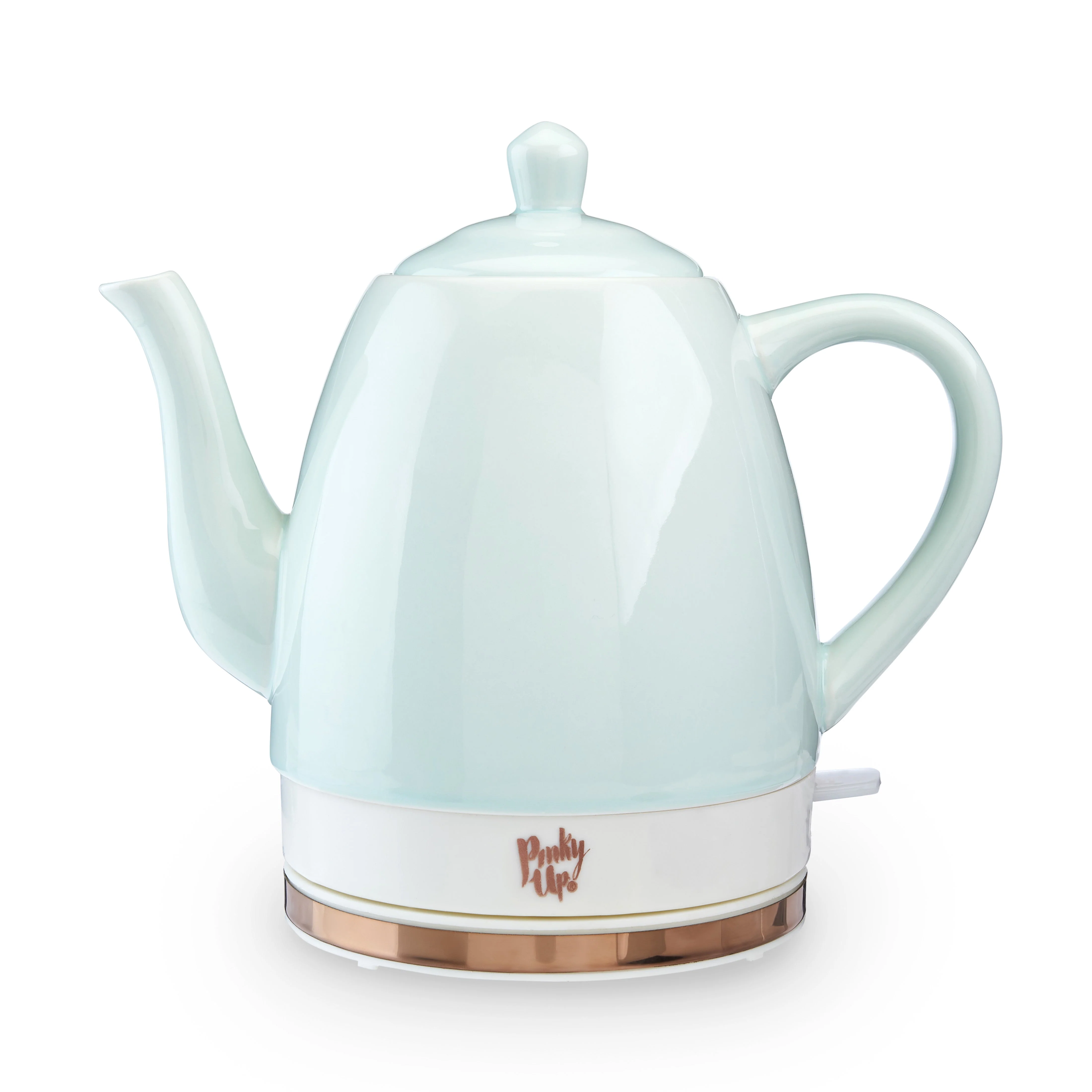 Noelle Ceramic Electric Tea Kettle in Mint