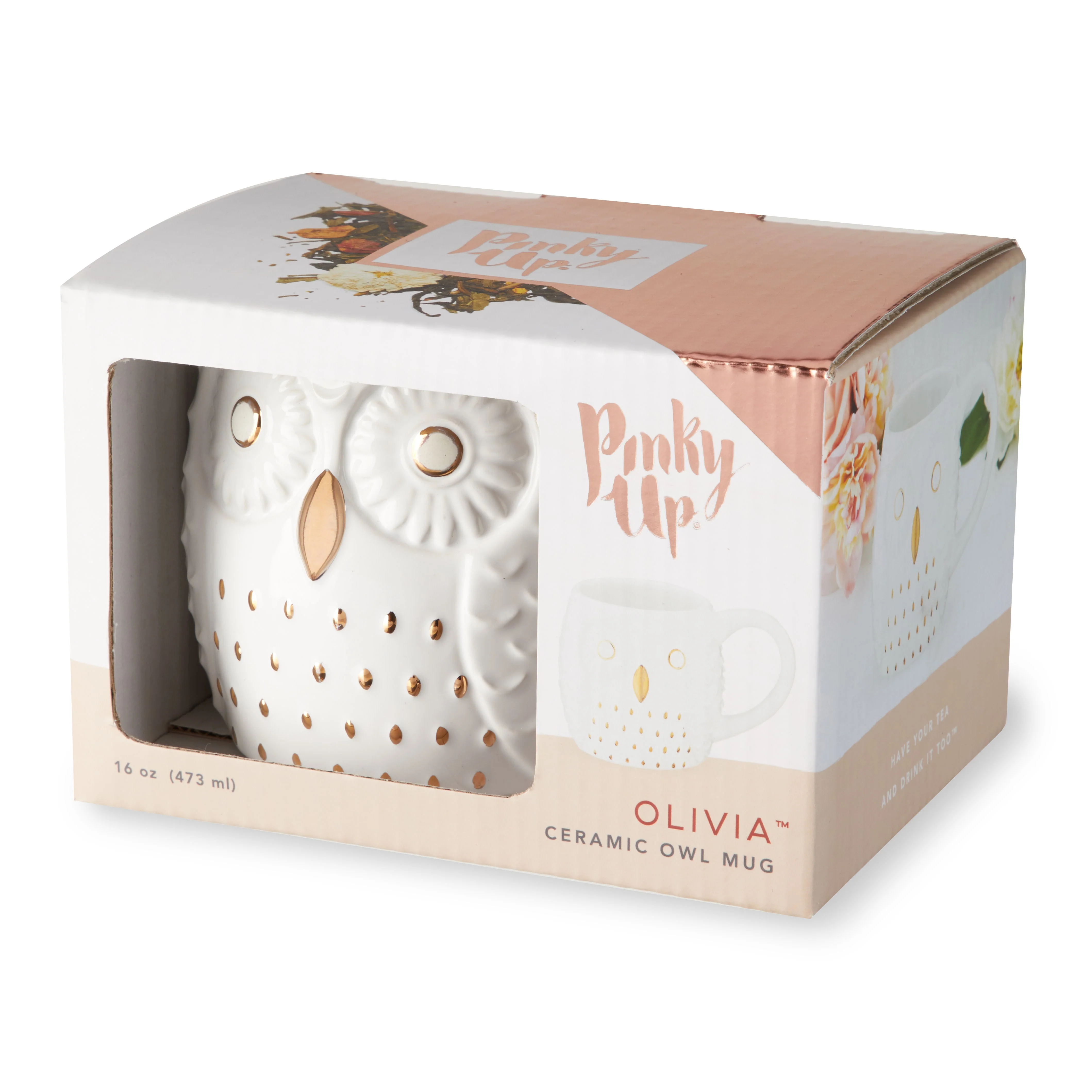 Olivia Ceramic Owl Mug - Image 7