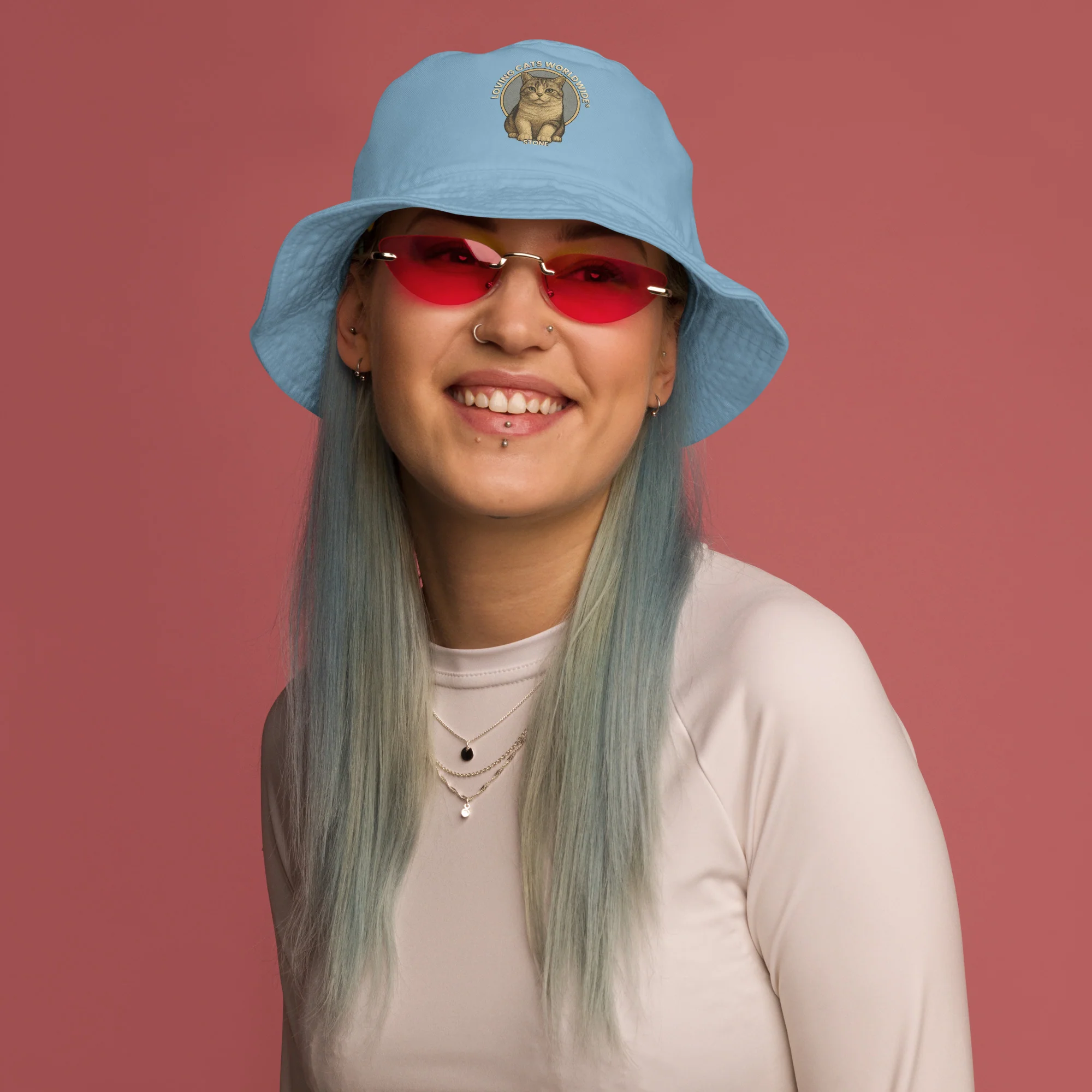 Stone Organic bucket hat