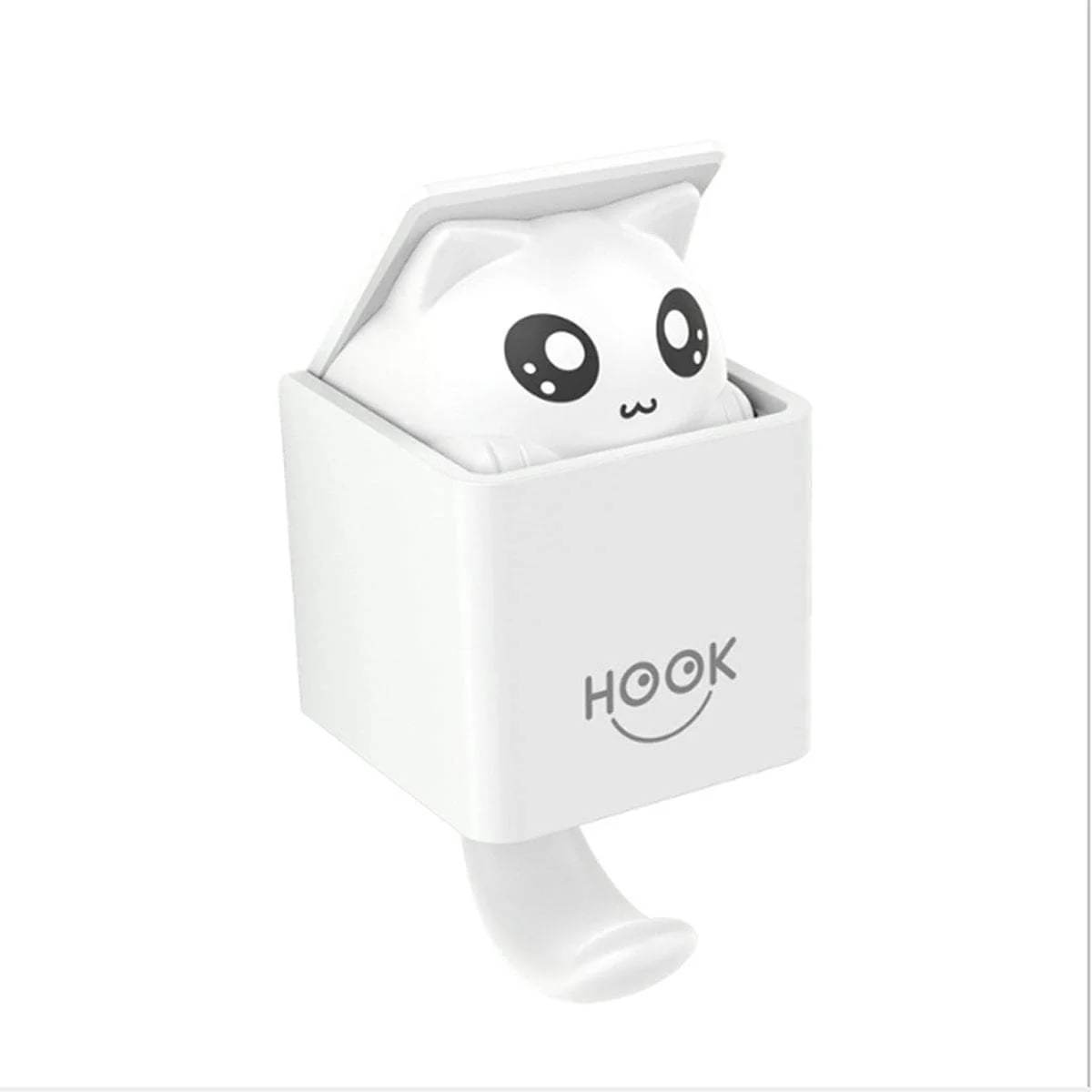 Peekaboo Cat Hooks | Cat Wall Hook - Image 2