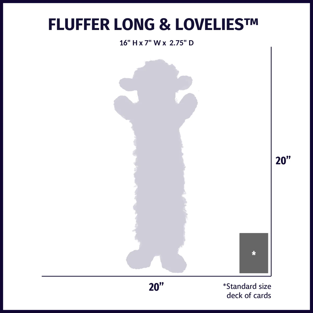 Penelope Pig Fluffer Long & Lovelie™ Durable Plush Dog Toy - Image 11