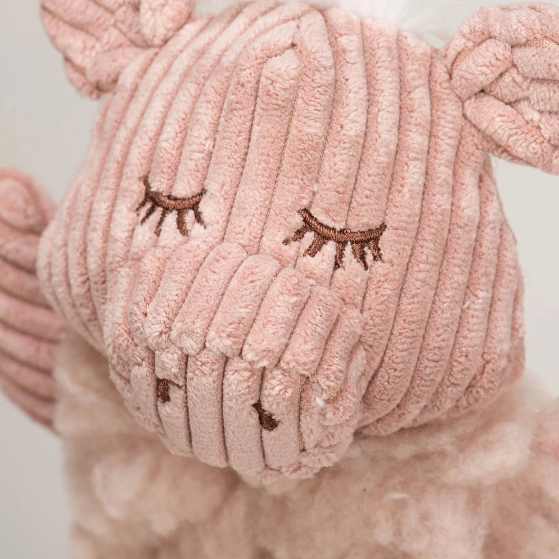 Penelope Pig Fluffer Long & Lovelie™ Durable Plush Dog Toy - Image 5