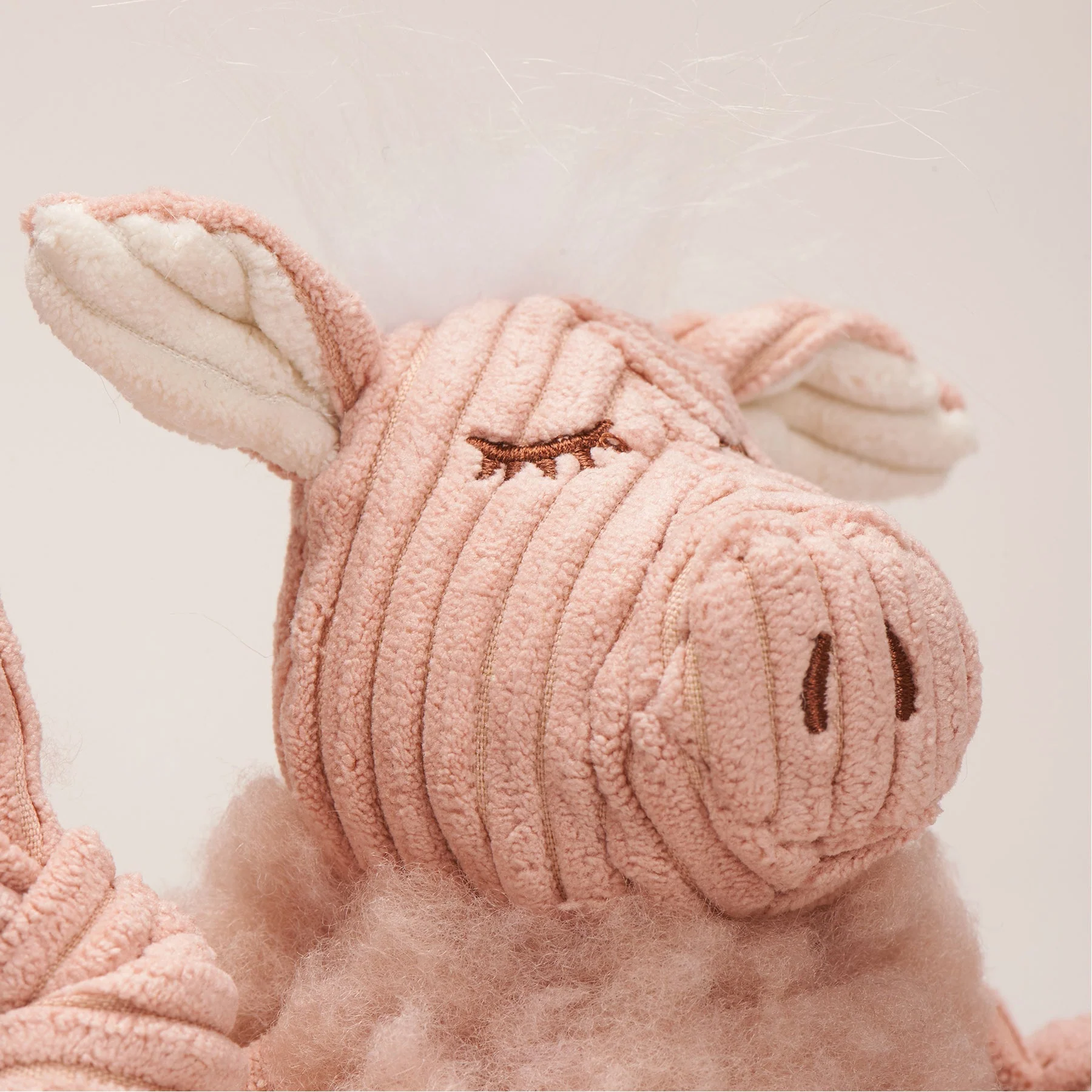Penelope Pig HuggleFleece® FlufferKnottie™ Plush Dog Toy - Image 6