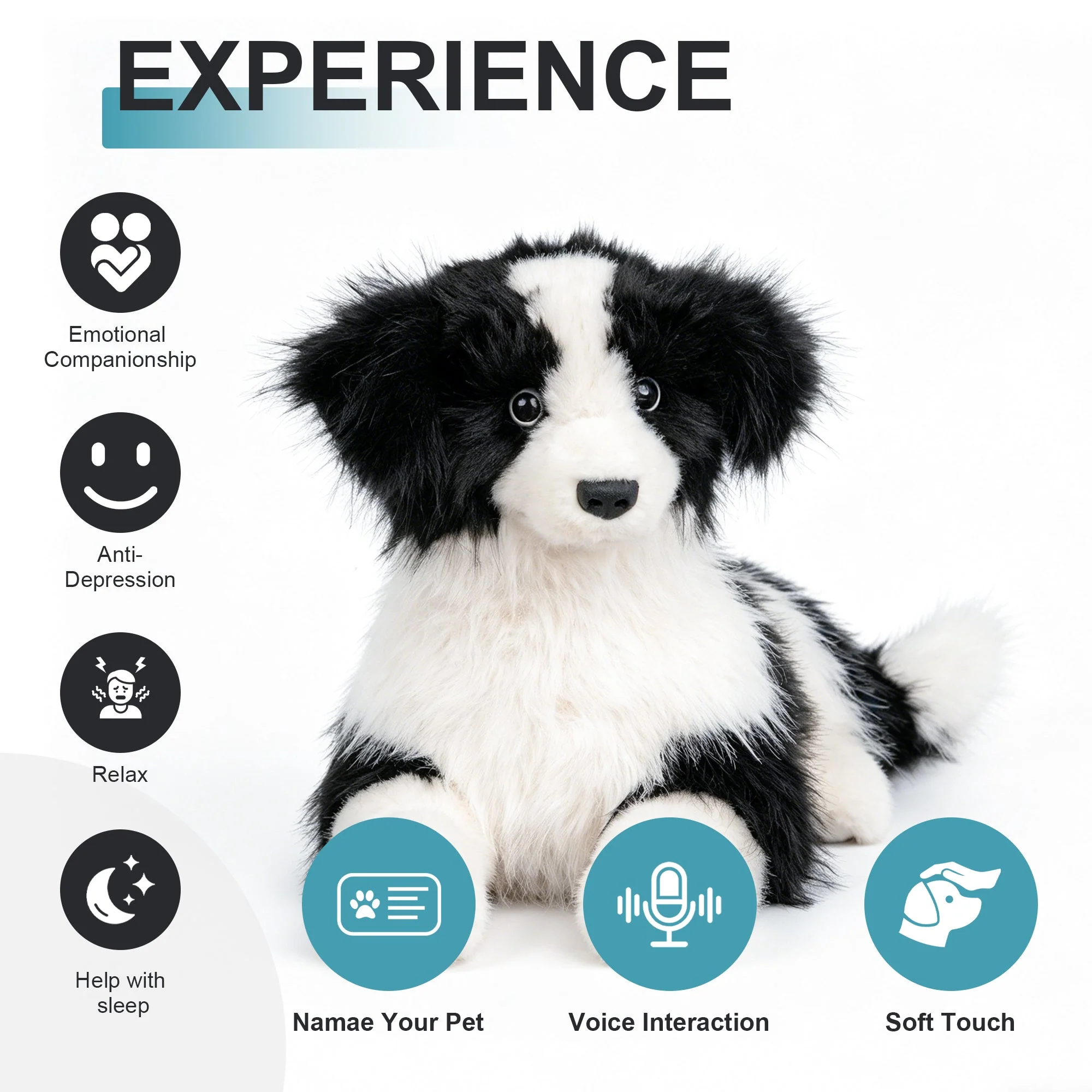 Percy Robot Cat – Interactive Weighted Comfort Toy - Image 17