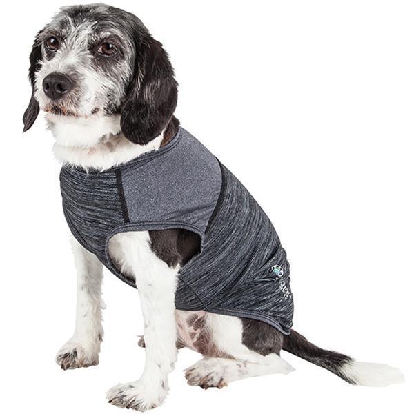 Pet Life ® Active 'Aero-Pawlse' Quick-Dry and 4-Way-Stretch Yoga Fitness Dog T-Shirt Tank Top - Image 10
