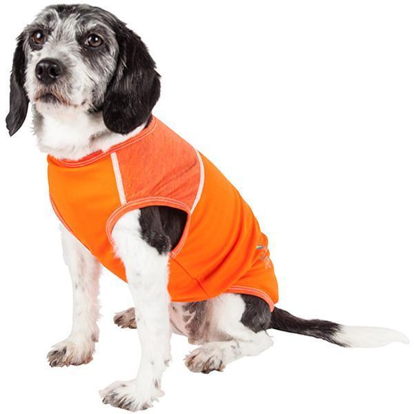 Pet Life ® Active 'Aero-Pawlse' Quick-Dry and 4-Way-Stretch Yoga Fitness Dog T-Shirt Tank Top - Image 11
