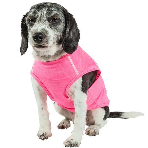 Pet Life ® Active 'Aero-Pawlse' Quick-Dry and 4-Way-Stretch Yoga Fitness Dog T-Shirt Tank Top - Image 13