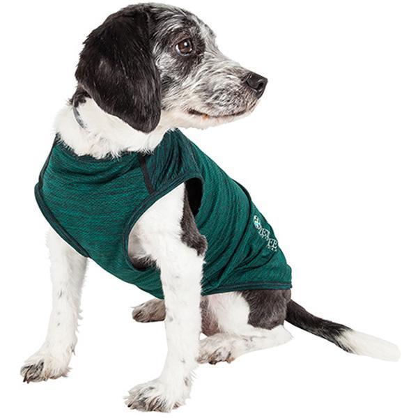 Pet Life ® Active 'Aero-Pawlse' Quick-Dry and 4-Way-Stretch Yoga Fitness Dog T-Shirt Tank Top - Image 14