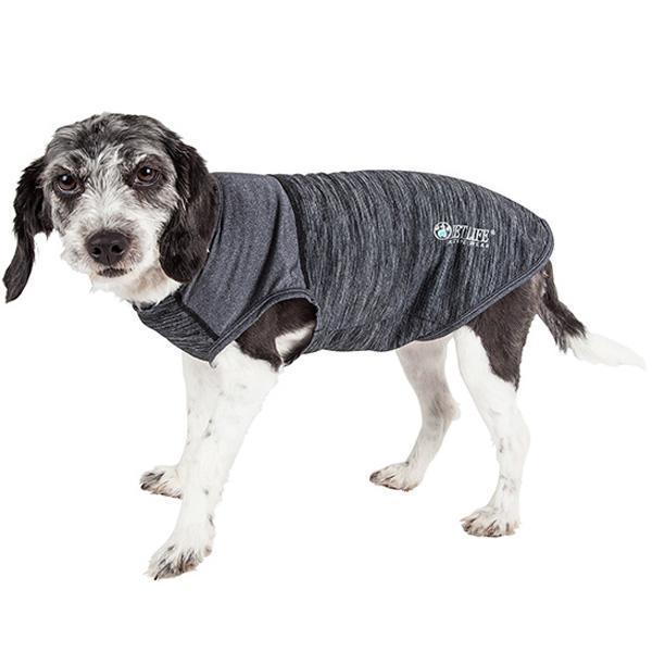 Pet Life ® Active 'Aero-Pawlse' Quick-Dry and 4-Way-Stretch Yoga Fitness Dog T-Shirt Tank Top - Image 2