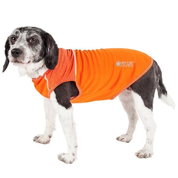 Pet Life ® Active 'Aero-Pawlse' Quick-Dry and 4-Way-Stretch Yoga Fitness Dog T-Shirt Tank Top - Image 3