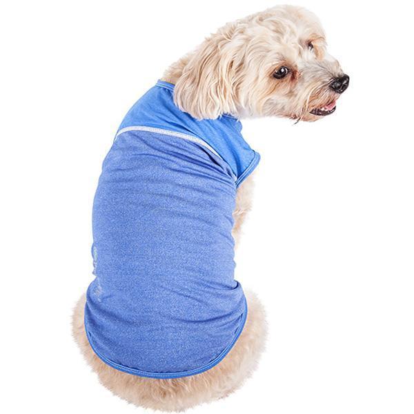 Pet Life ® Active 'Aero-Pawlse' Quick-Dry and 4-Way-Stretch Yoga Fitness Dog T-Shirt Tank Top - Image 30