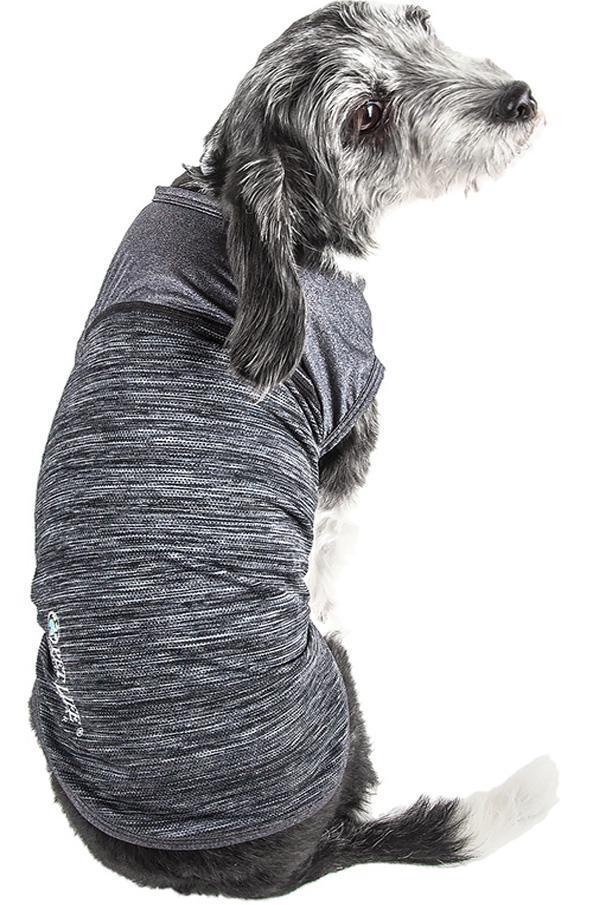 Pet Life ® Active 'Aero-Pawlse' Quick-Dry and 4-Way-Stretch Yoga Fitness Dog T-Shirt Tank Top - Image 32