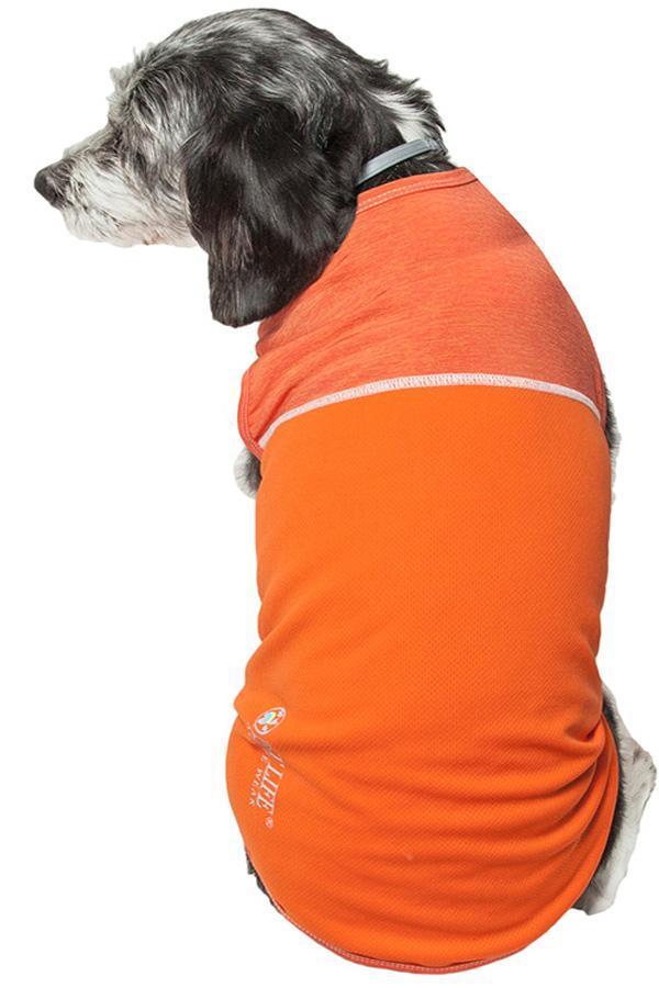 Pet Life ® Active 'Aero-Pawlse' Quick-Dry and 4-Way-Stretch Yoga Fitness Dog T-Shirt Tank Top - Image 34