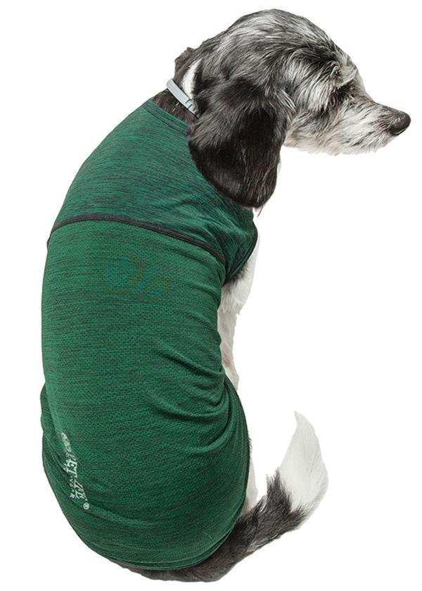 Pet Life ® Active 'Aero-Pawlse' Quick-Dry and 4-Way-Stretch Yoga Fitness Dog T-Shirt Tank Top - Image 39