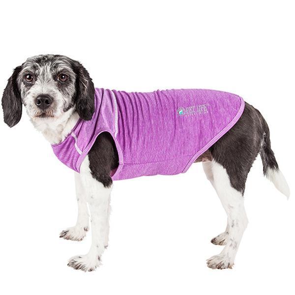 Pet Life ® Active 'Aero-Pawlse' Quick-Dry and 4-Way-Stretch Yoga Fitness Dog T-Shirt Tank Top - Image 4