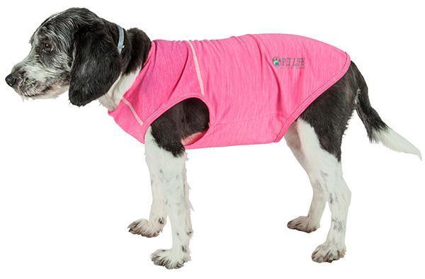 Pet Life ® Active 'Aero-Pawlse' Quick-Dry and 4-Way-Stretch Yoga Fitness Dog T-Shirt Tank Top - Image 5