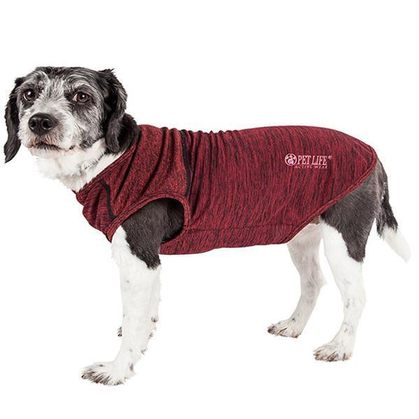 Pet Life ® Active 'Aero-Pawlse' Quick-Dry and 4-Way-Stretch Yoga Fitness Dog T-Shirt Tank Top - Image 7