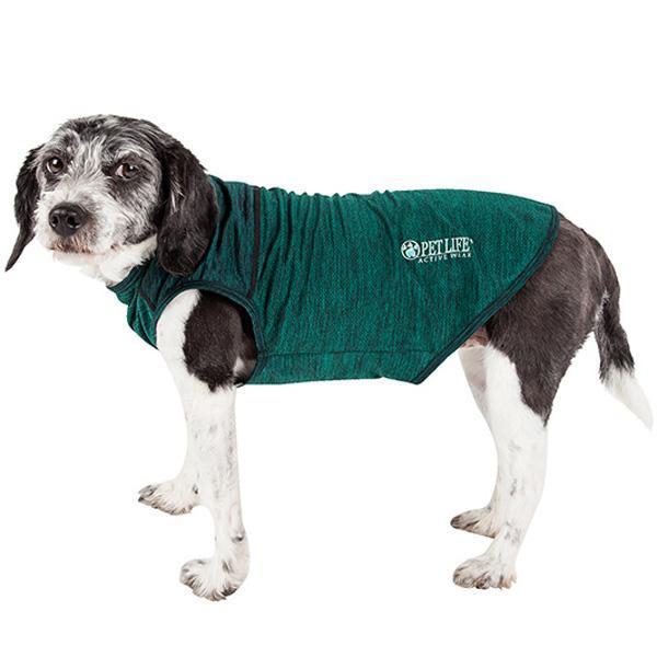 Pet Life ® Active 'Aero-Pawlse' Quick-Dry and 4-Way-Stretch Yoga Fitness Dog T-Shirt Tank Top - Image 8