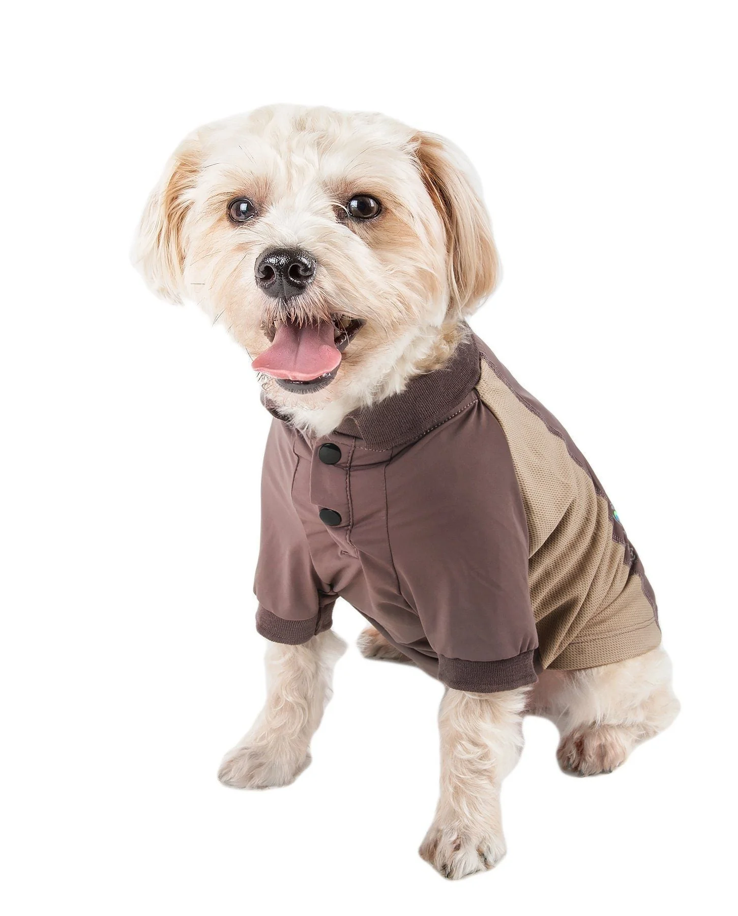 Pet Life ® Active 'Barko Pawlo' Relax-Stretch Quick-Drying Performance Dog Polo T-Shirt - Image 21