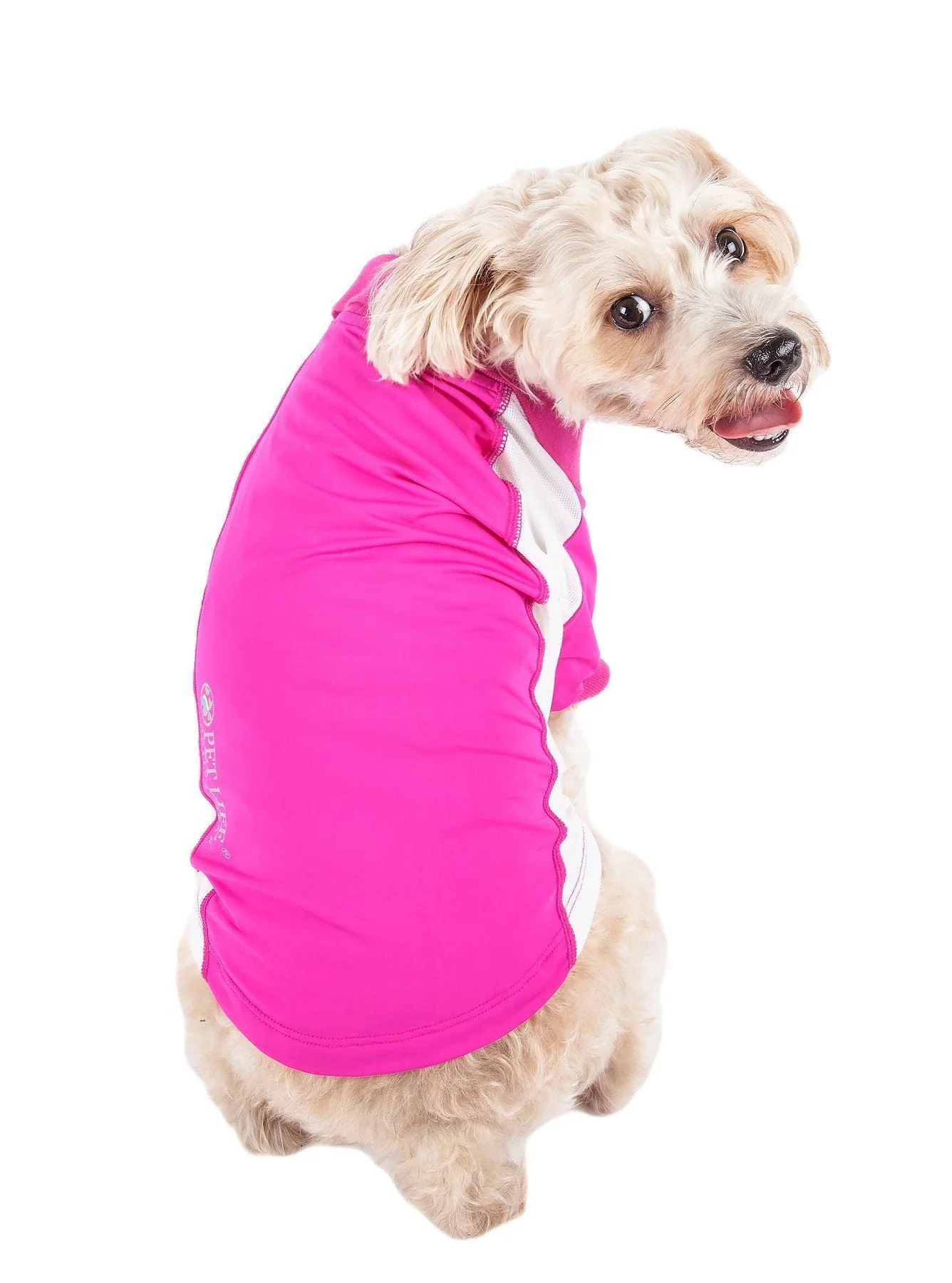 Pet Life ® Active 'Barko Pawlo' Relax-Stretch Quick-Drying Performance Dog Polo T-Shirt - Image 24