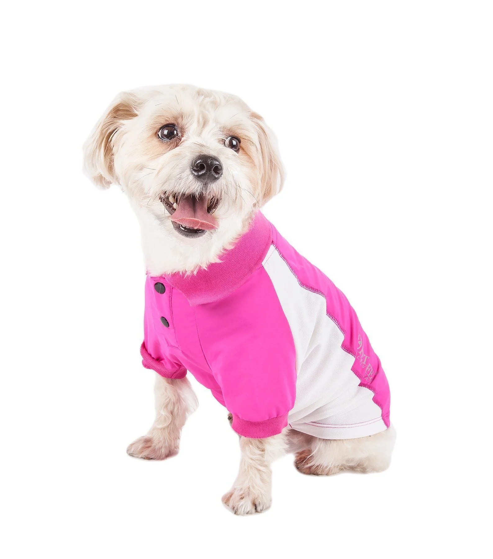 Pet Life ® Active 'Barko Pawlo' Relax-Stretch Quick-Drying Performance Dog Polo T-Shirt - Image 29