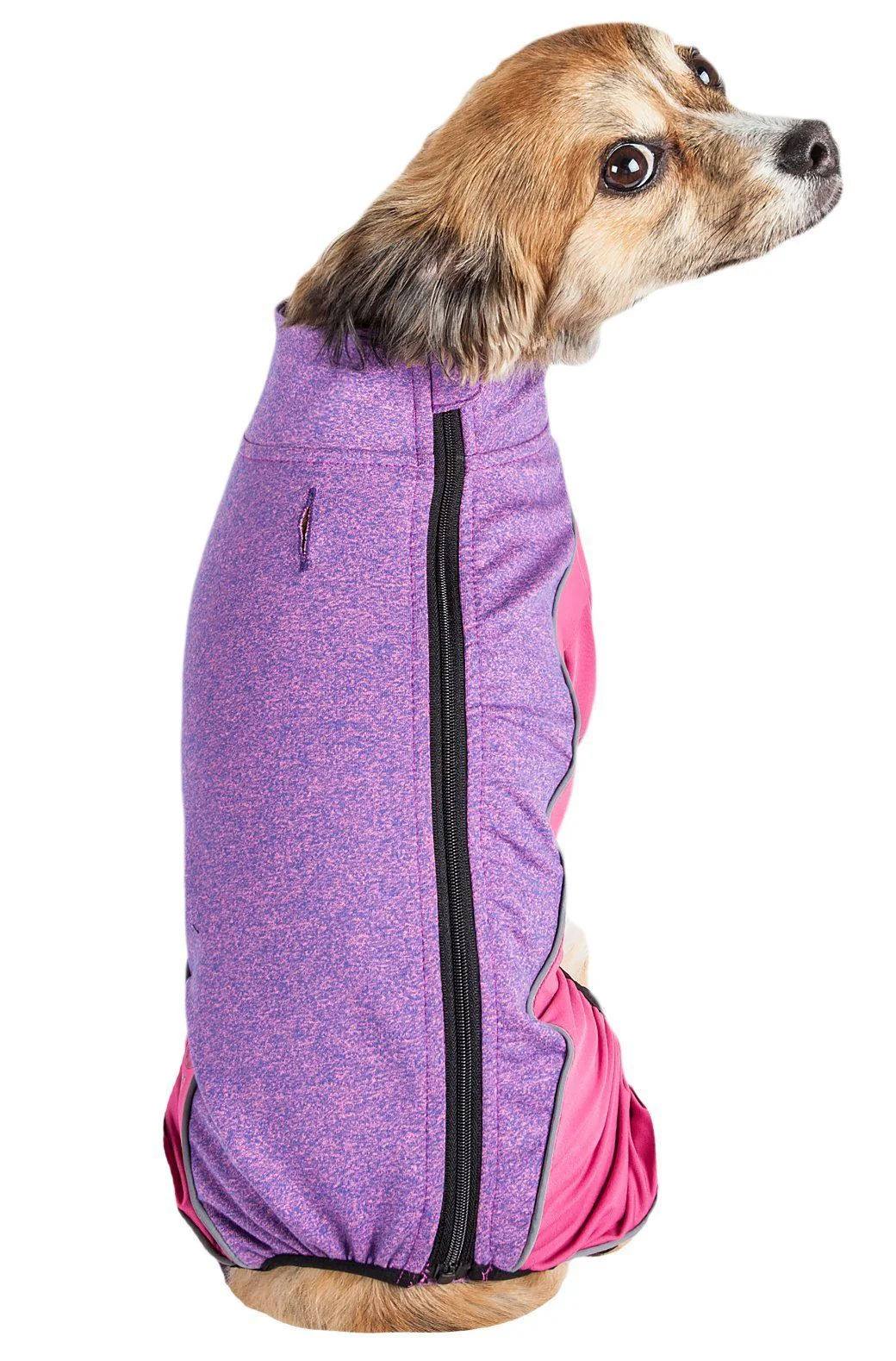 Pet Life ® Active 'Chase Pacer' Medium-weight 4-Way-Stretch Yoga Fitness Dog Tracksuit - Image 19