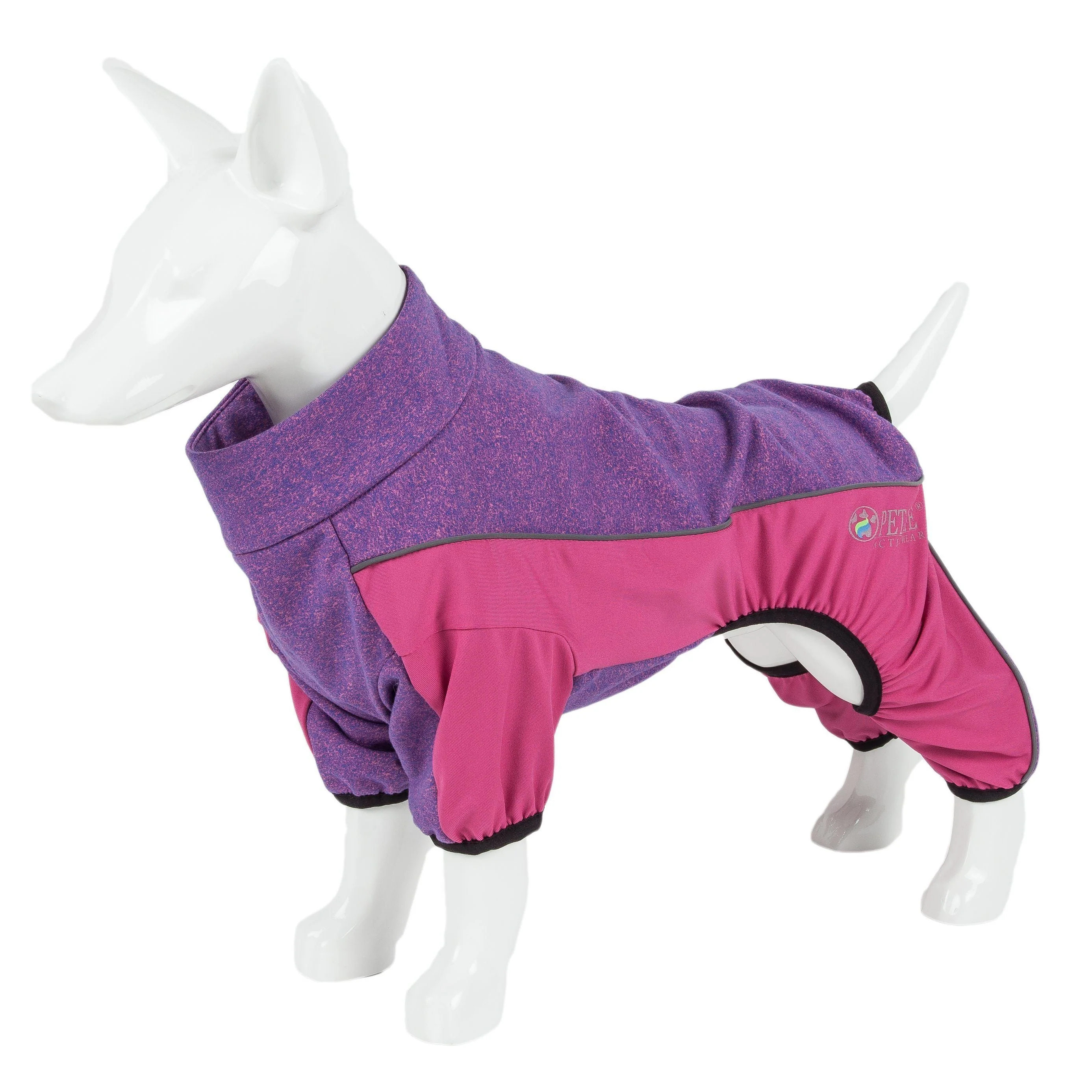 Pet Life ® Active 'Chase Pacer' Medium-weight 4-Way-Stretch Yoga Fitness Dog Tracksuit - Image 6