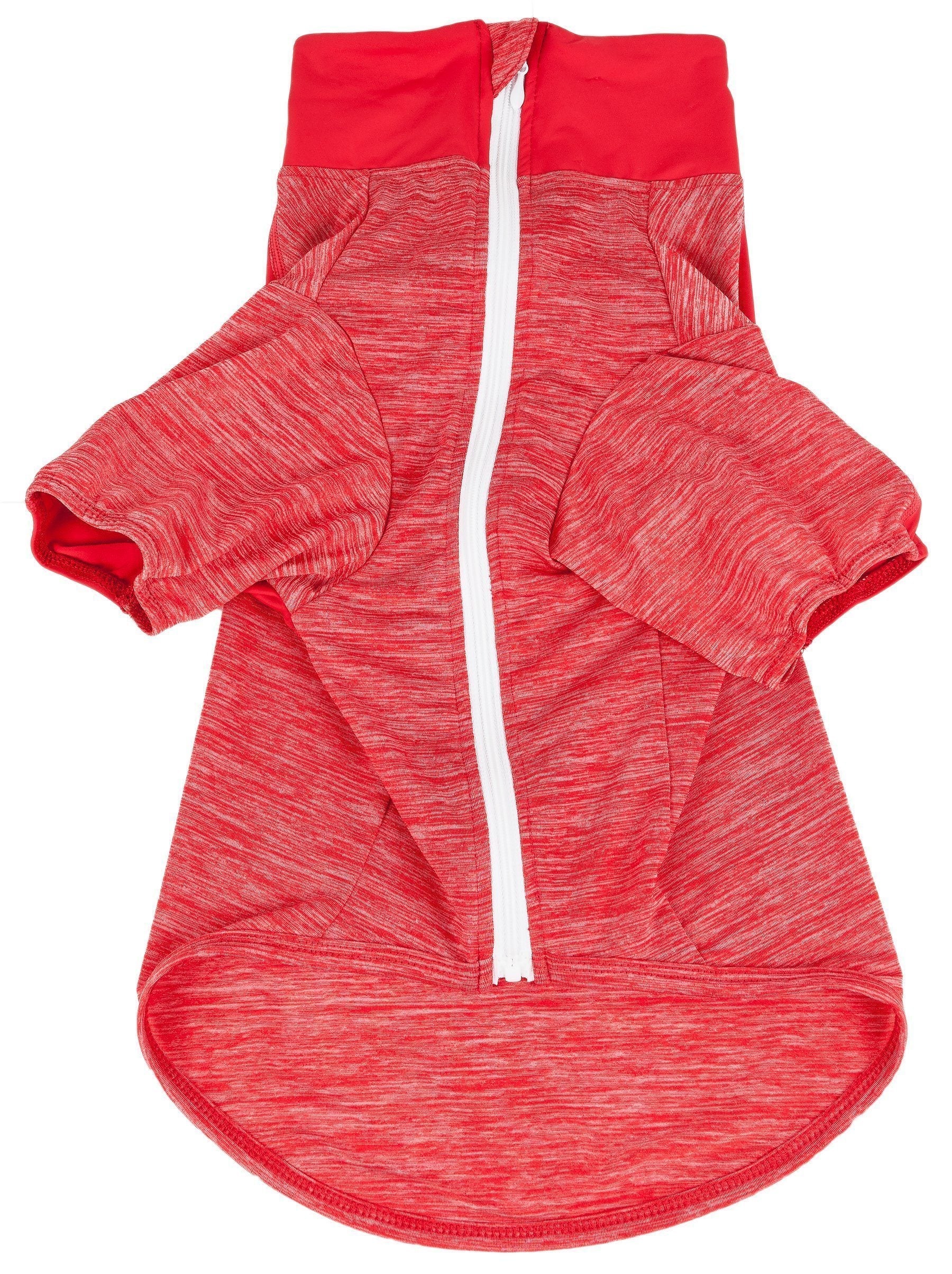 Pet Life ® Active 'Chewitt Wagassy' 4-Way-Stretch Yoga Fitness Long-Sleeve Dog T-Shirt - Image 21