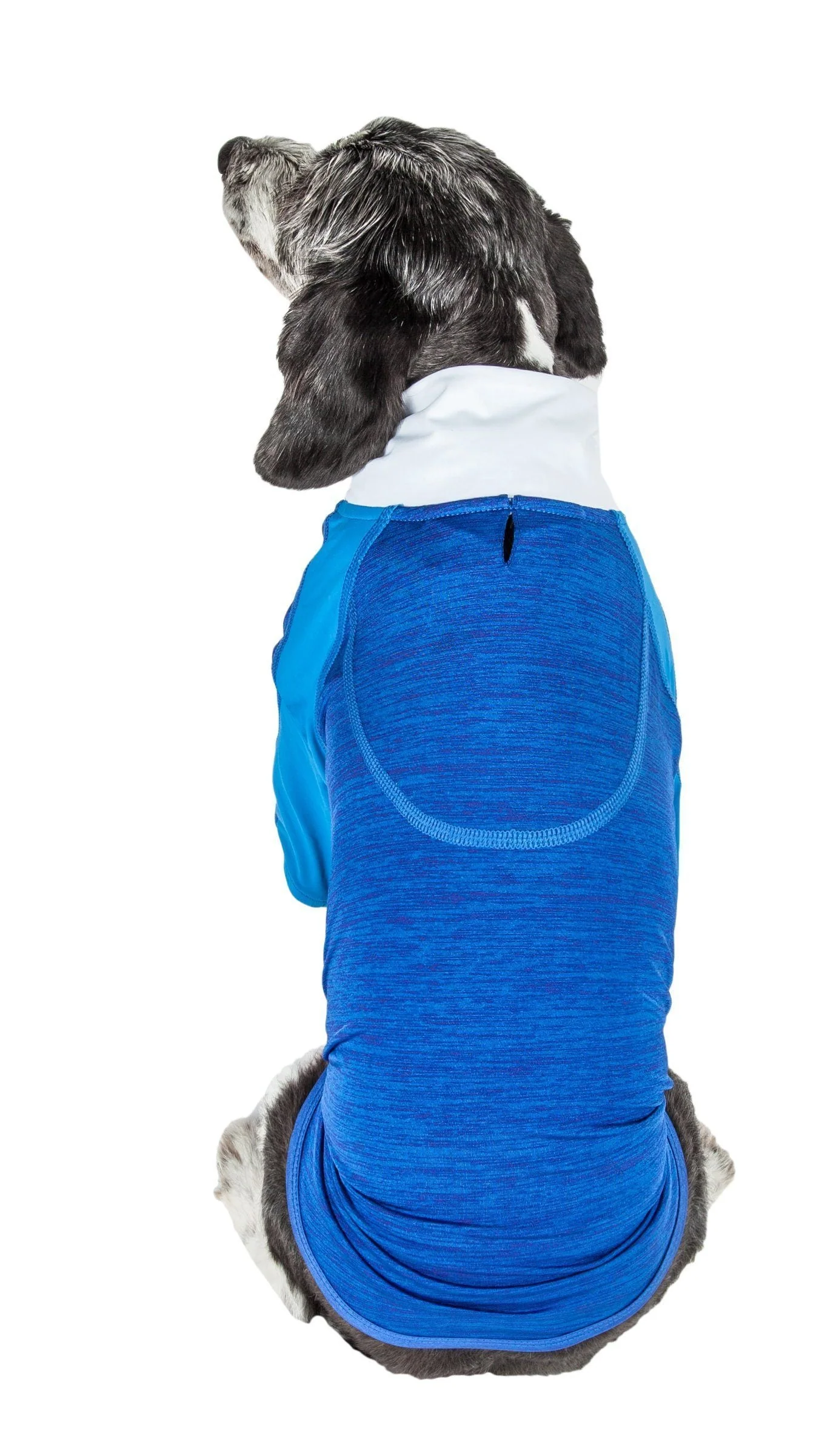 Pet Life ® Active 'Chewitt Wagassy' 4-Way-Stretch Yoga Fitness Long-Sleeve Dog T-Shirt - Image 36