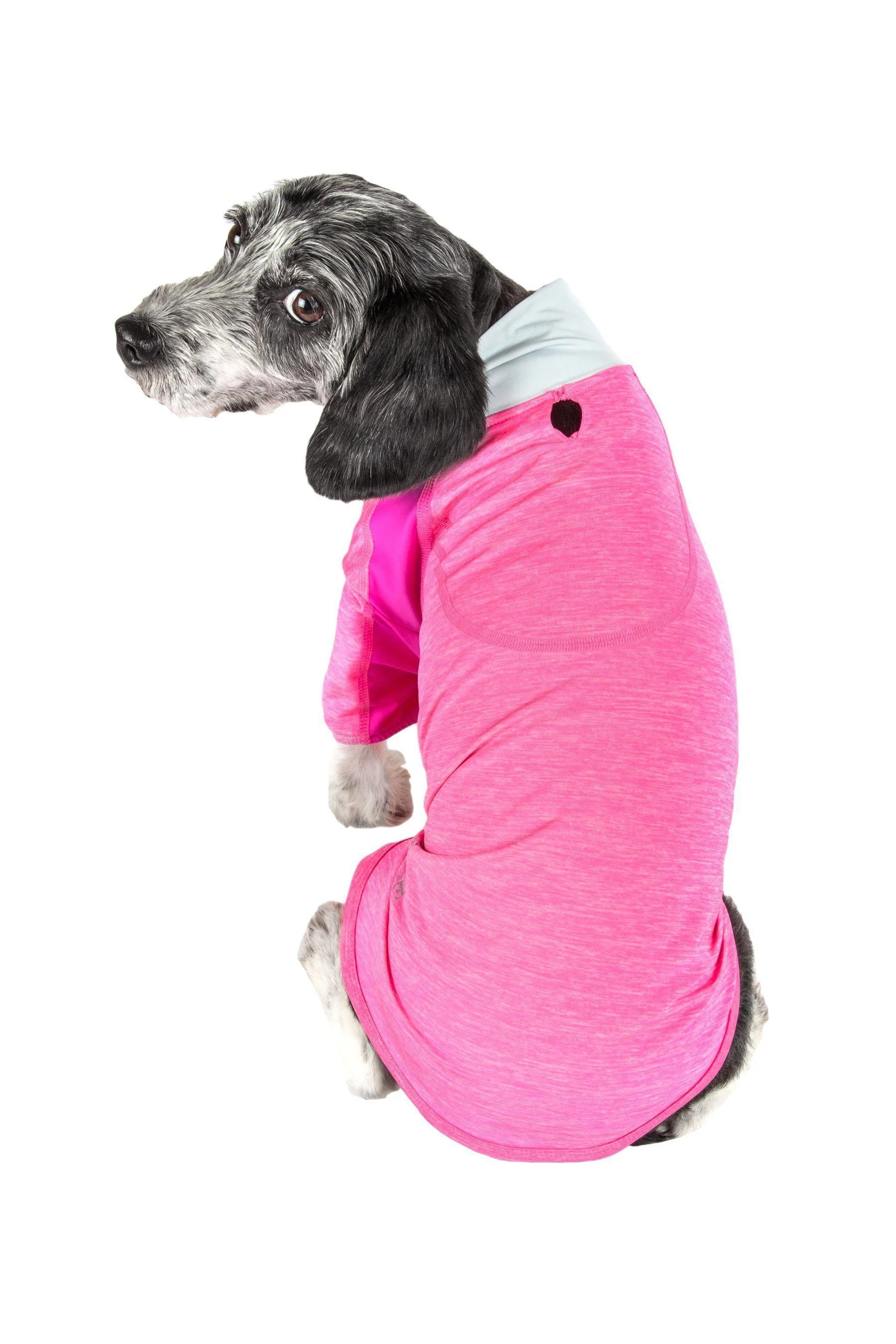 Pet Life ® Active 'Chewitt Wagassy' 4-Way-Stretch Yoga Fitness Long-Sleeve Dog T-Shirt - Image 37