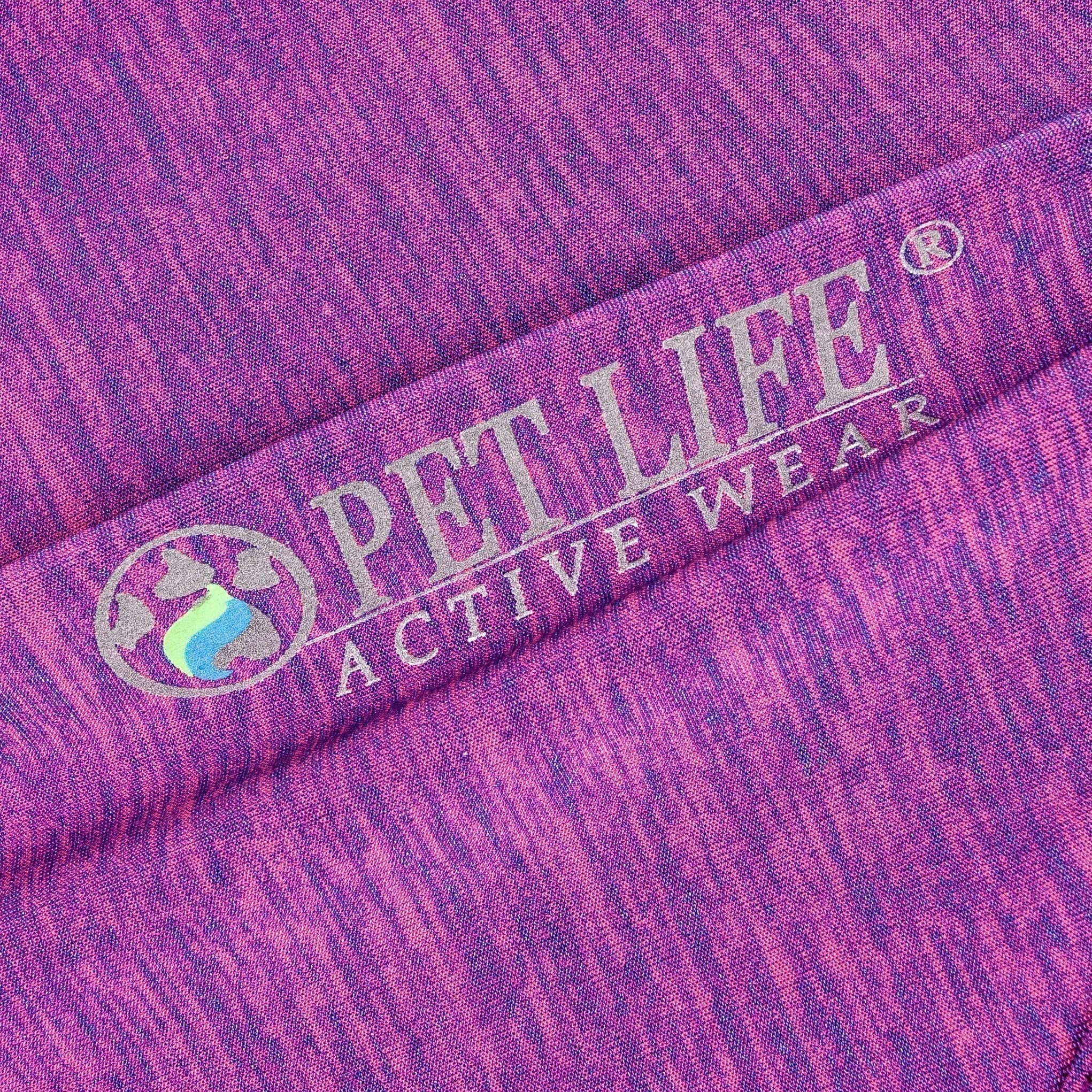 Pet Life ® Active 'Chewitt Wagassy' 4-Way-Stretch Yoga Fitness Long-Sleeve Dog T-Shirt - Image 7
