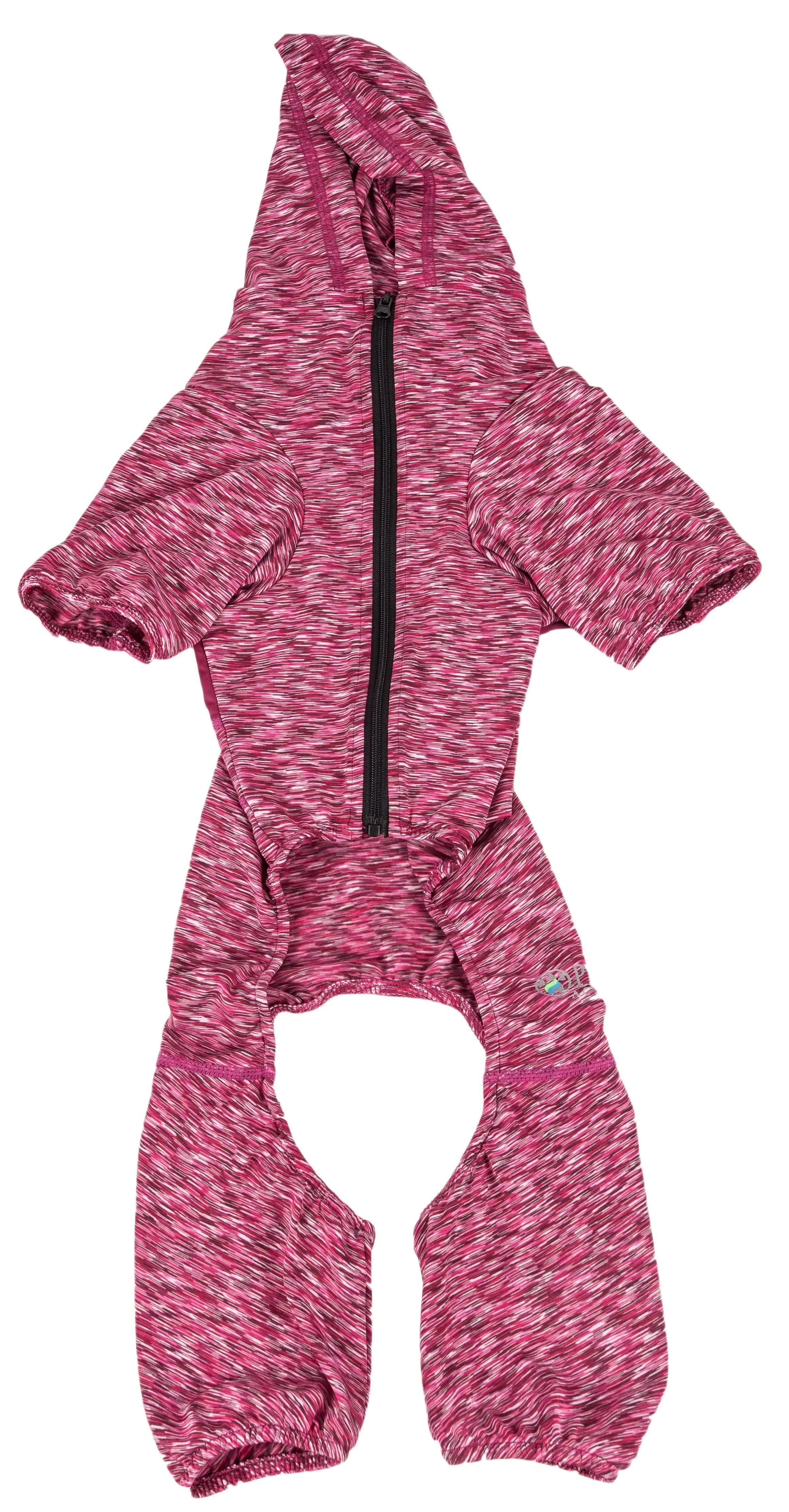 Pet Life ® Active 'Downward Dog' 4-Way-Stretch Fitness Yoga Dog Tracksuit Hoodie - Image 20