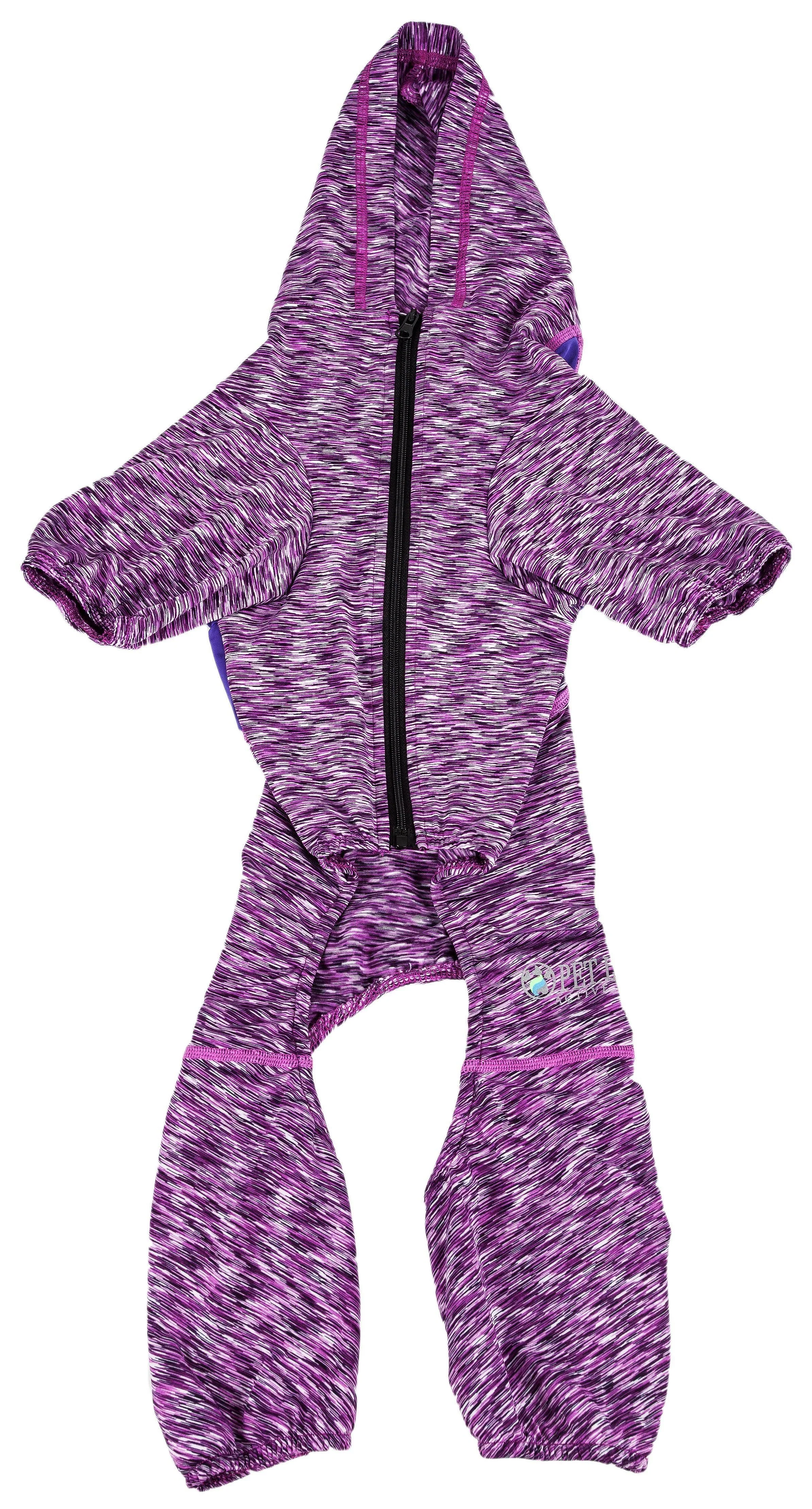 Pet Life ® Active 'Downward Dog' 4-Way-Stretch Fitness Yoga Dog Tracksuit Hoodie - Image 30