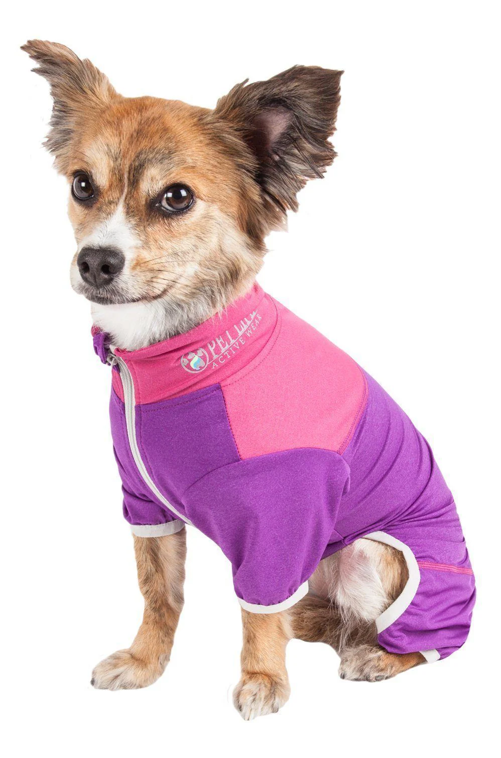 Pet Life ®  Active 'Embarker' 4-Way Stretch Fitness Yoga Full Body Dog Tracksuit - Image 15