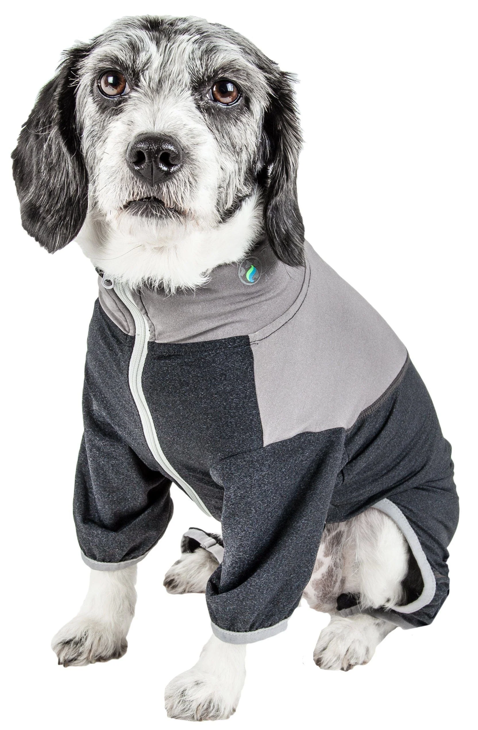 Pet Life ®  Active 'Embarker' 4-Way Stretch Fitness Yoga Full Body Dog Tracksuit - Image 16
