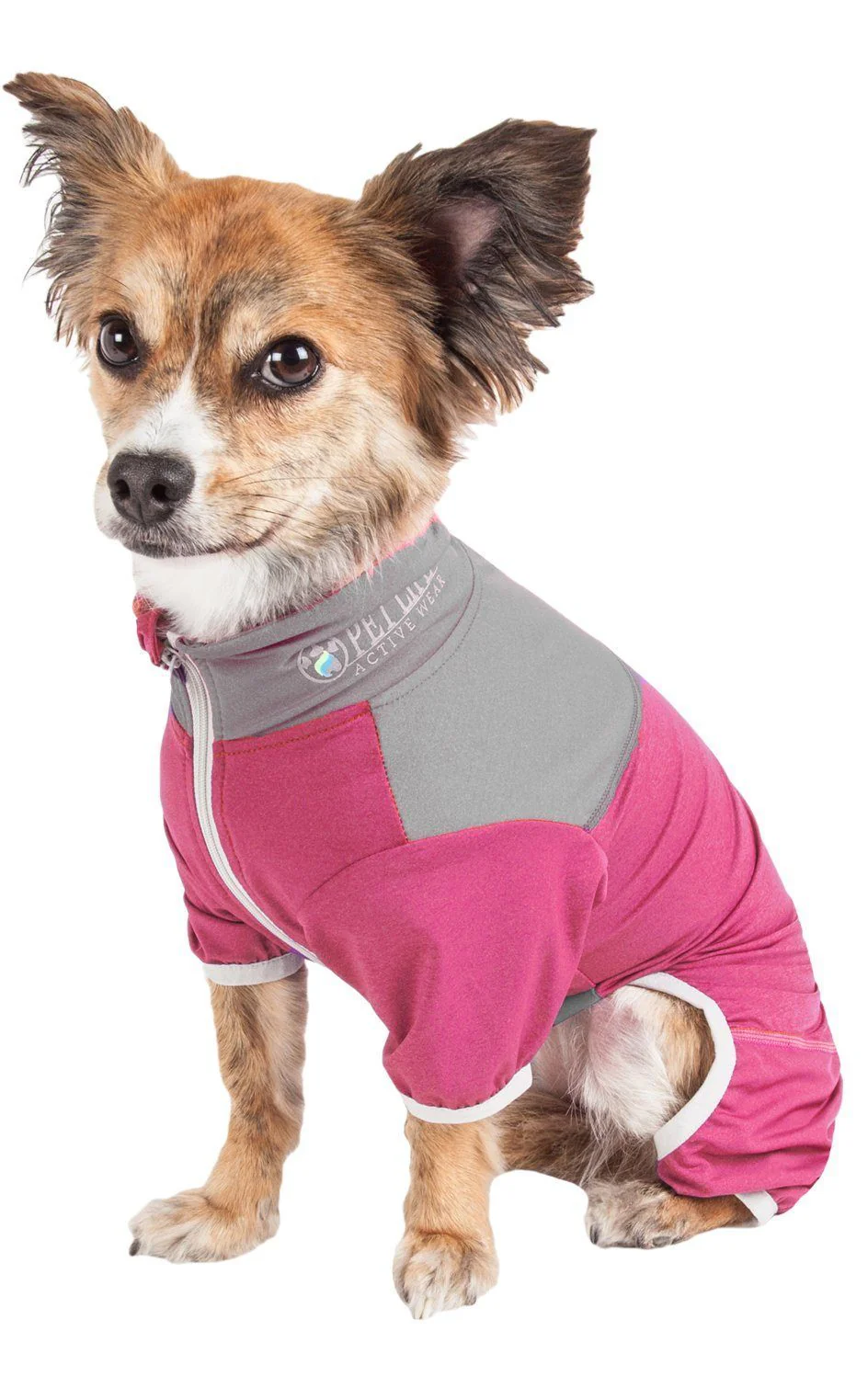 Pet Life ®  Active 'Embarker' 4-Way Stretch Fitness Yoga Full Body Dog Tracksuit - Image 17