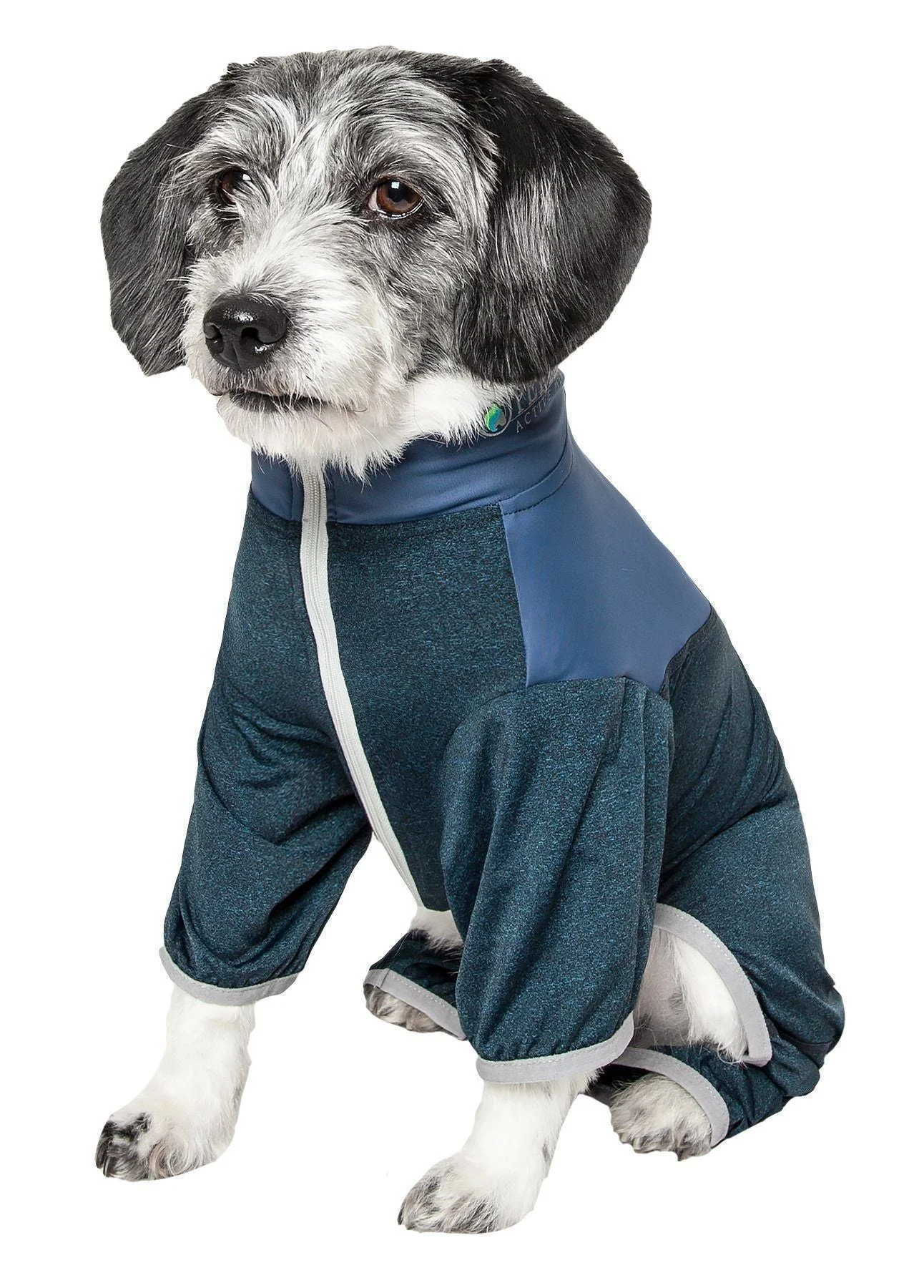 Pet Life ®  Active 'Embarker' 4-Way Stretch Fitness Yoga Full Body Dog Tracksuit - Image 20