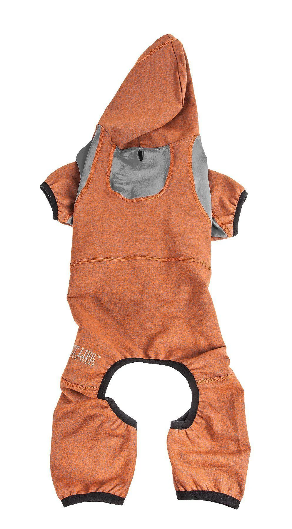 Pet Life ®  Active 'Fur-Breeze' Medium-weight 4-Way-Stretch Full Body Hooded Dog Yoga sweater - Image 24