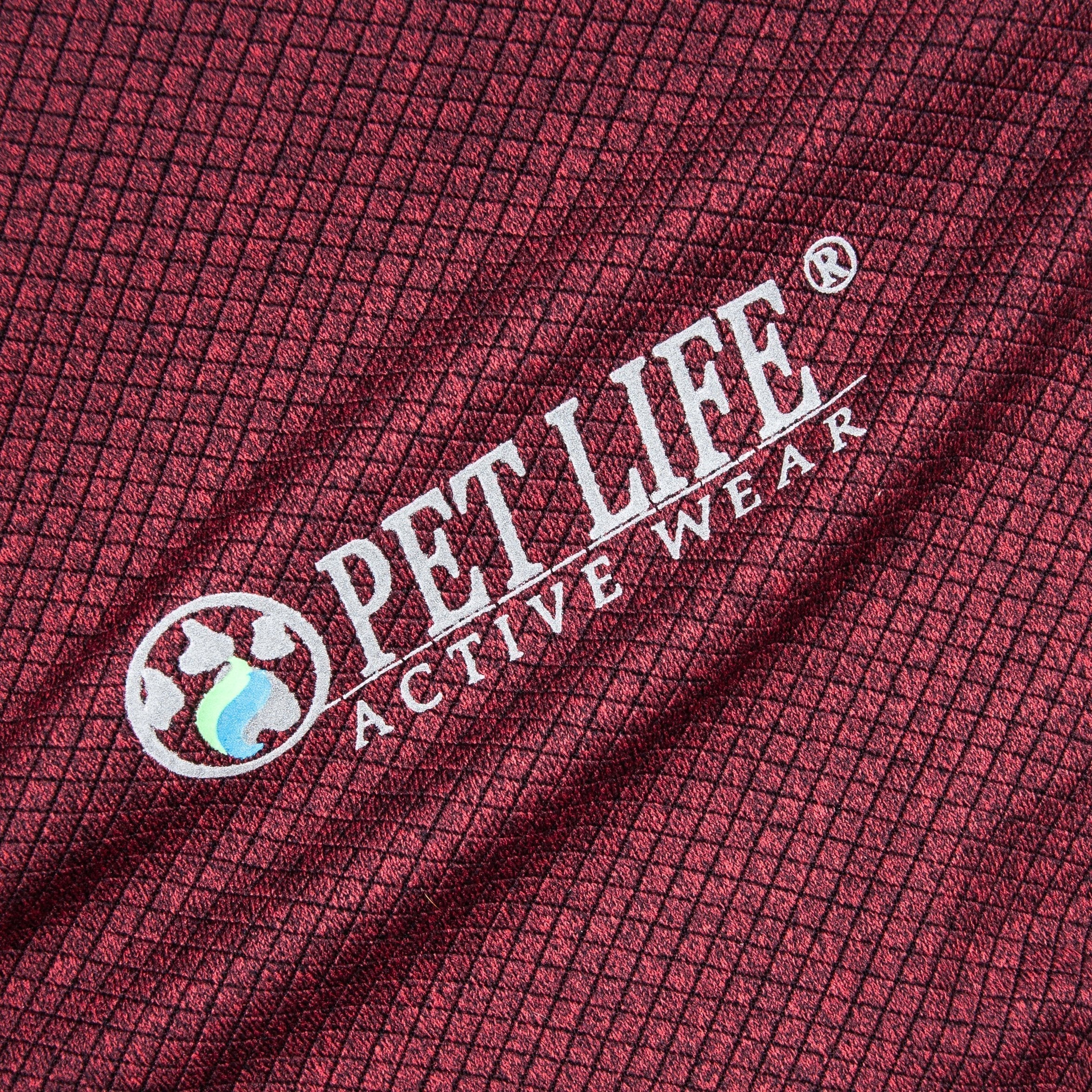 Pet Life ® Active 'Fur-Flex' Stretch and Quick-Dry Anti-Odor Fitness Yoga Dog Polo T-Shirt - Image 10