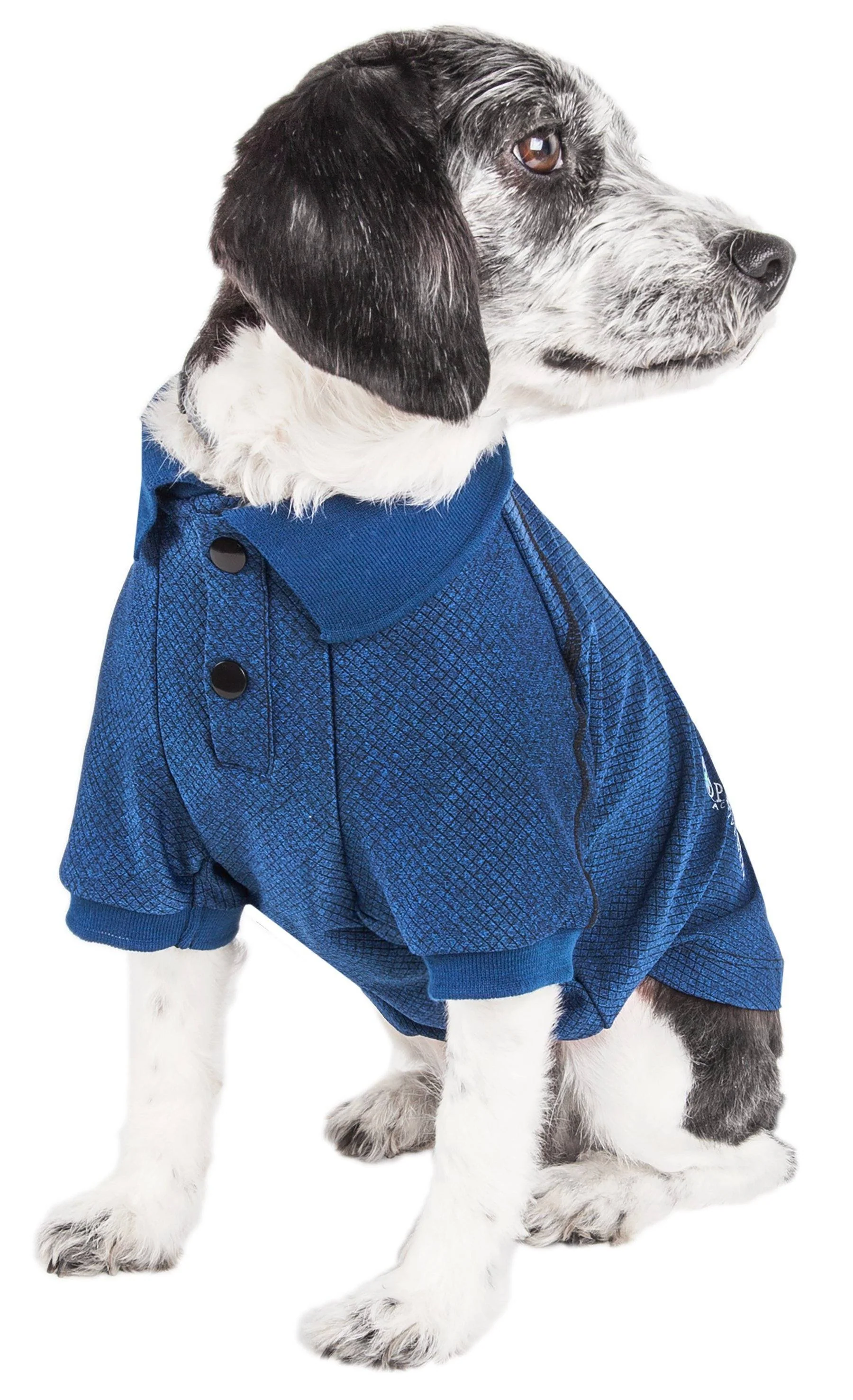 Pet Life ® Active 'Fur-Flex' Stretch and Quick-Dry Anti-Odor Fitness Yoga Dog Polo T-Shirt - Image 15