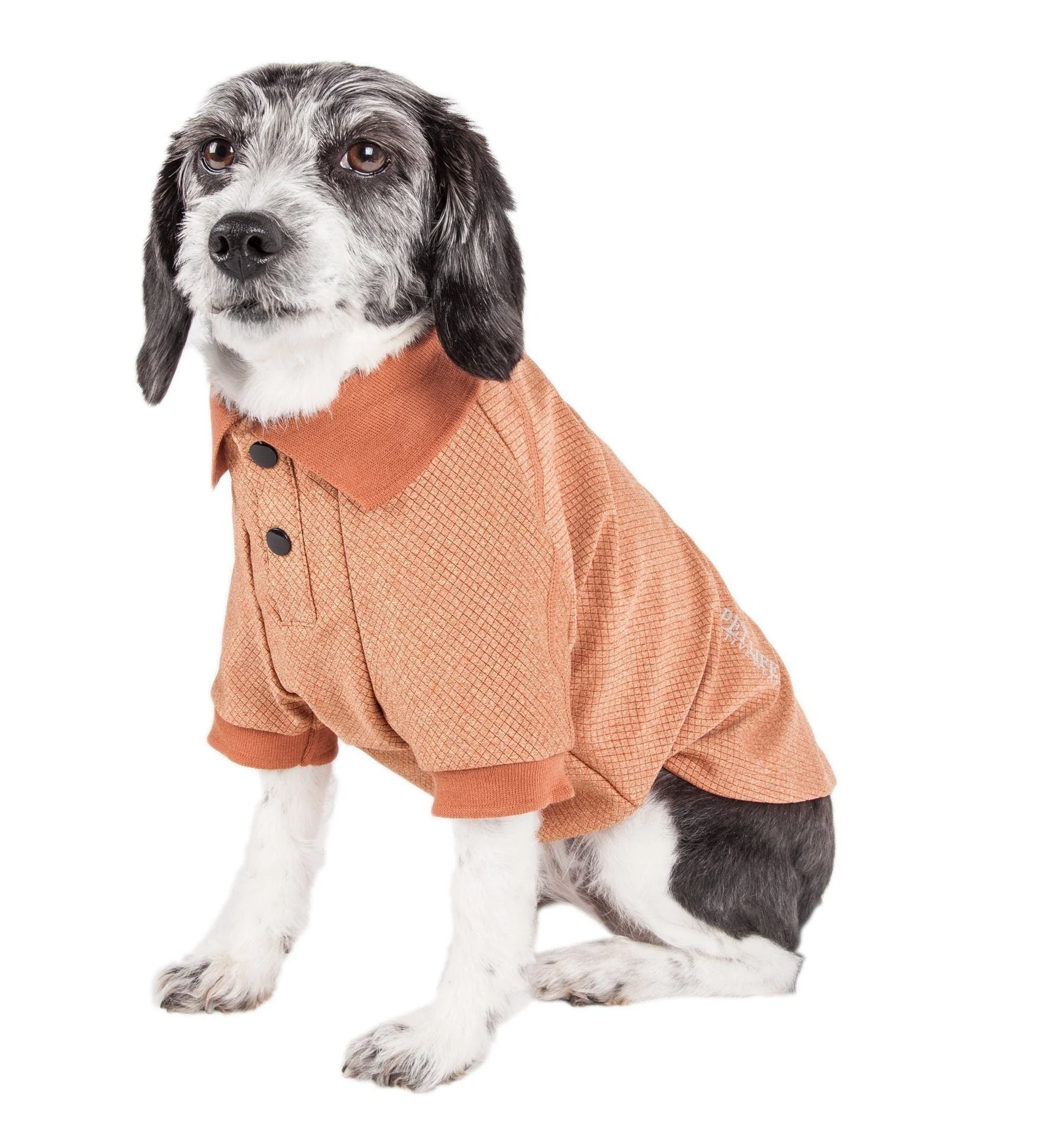 Pet Life ® Active 'Fur-Flex' Stretch and Quick-Dry Anti-Odor Fitness Yoga Dog Polo T-Shirt - Image 20