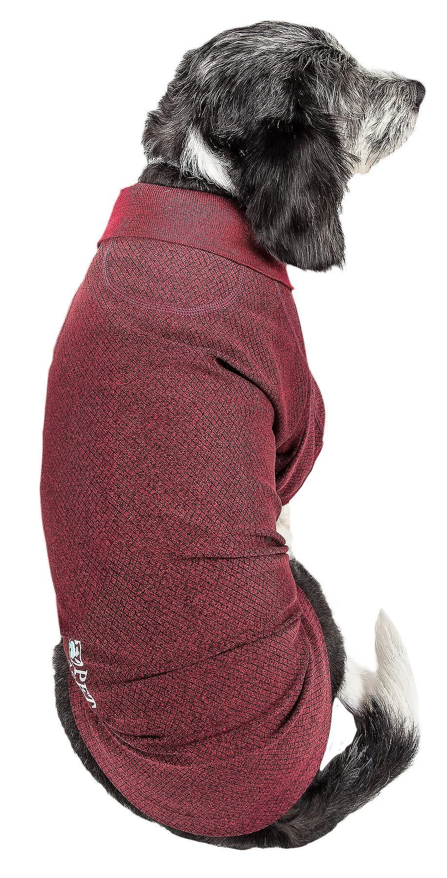 Pet Life ® Active 'Fur-Flex' Stretch and Quick-Dry Anti-Odor Fitness Yoga Dog Polo T-Shirt - Image 31