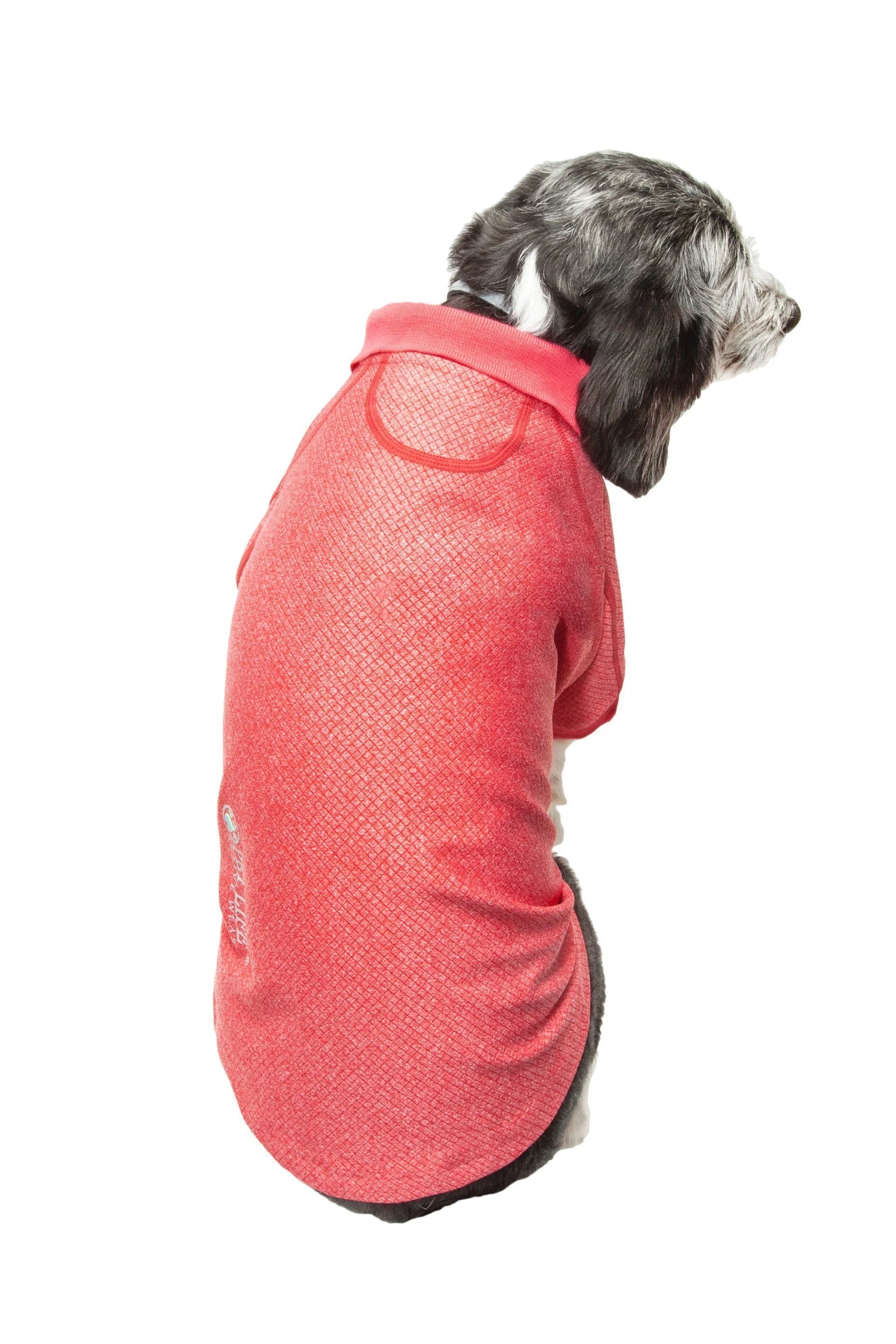 Pet Life ® Active 'Fur-Flex' Stretch and Quick-Dry Anti-Odor Fitness Yoga Dog Polo T-Shirt - Image 33